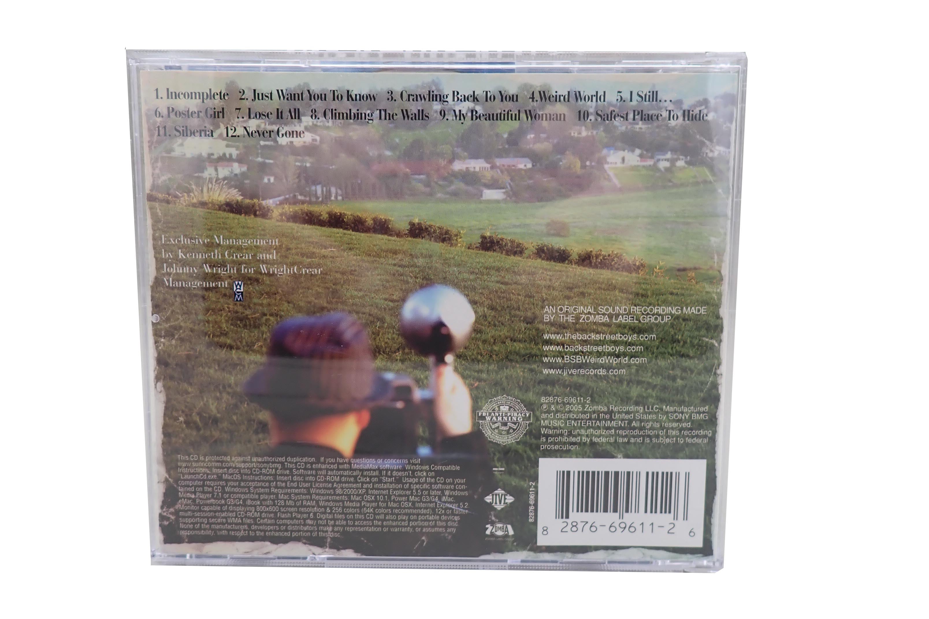 BackStreet Boys - never gone - CD