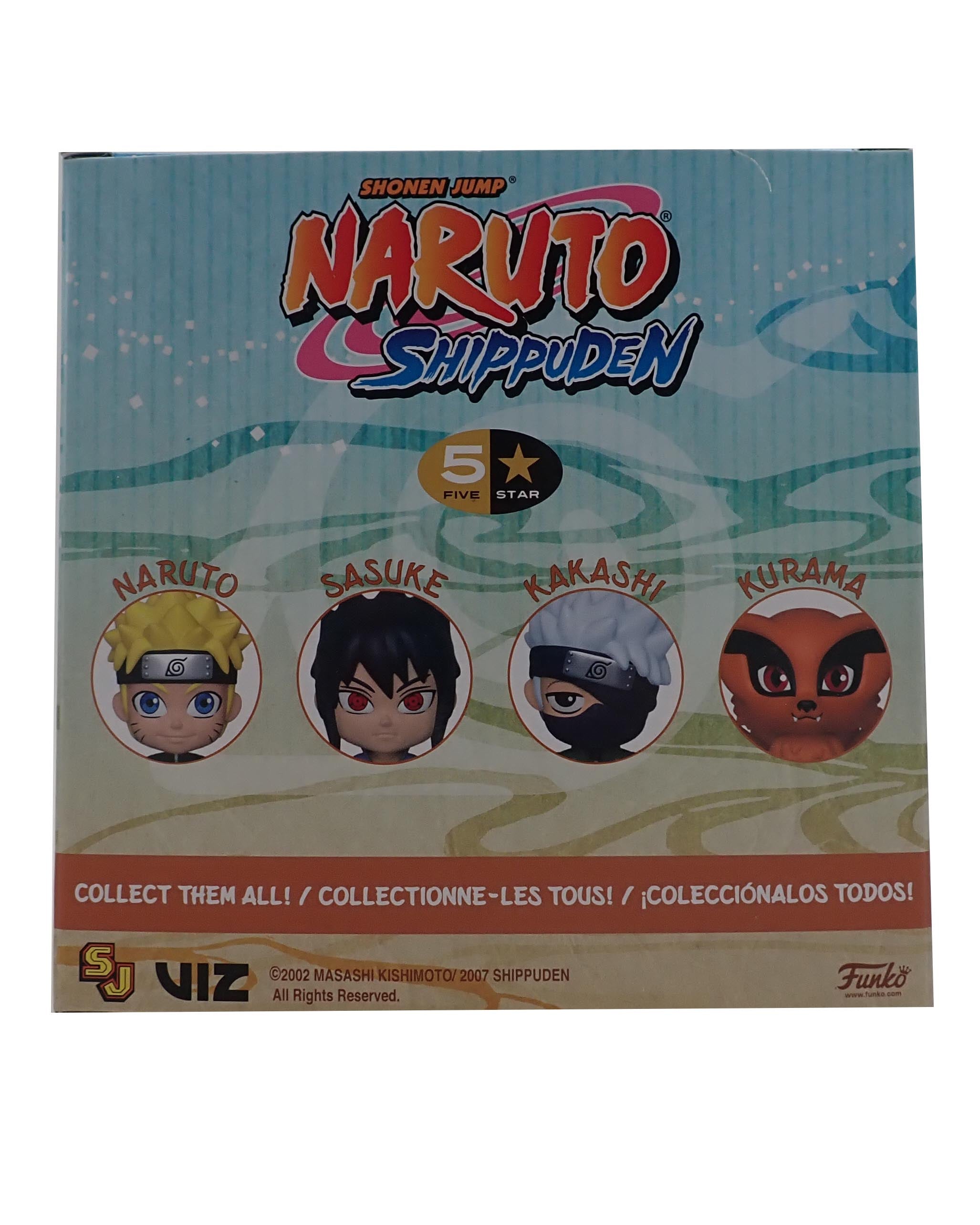 Funko 5 Star Vinyl Figure Set (Naruto, Sasuke, Kakashi, Kurama)