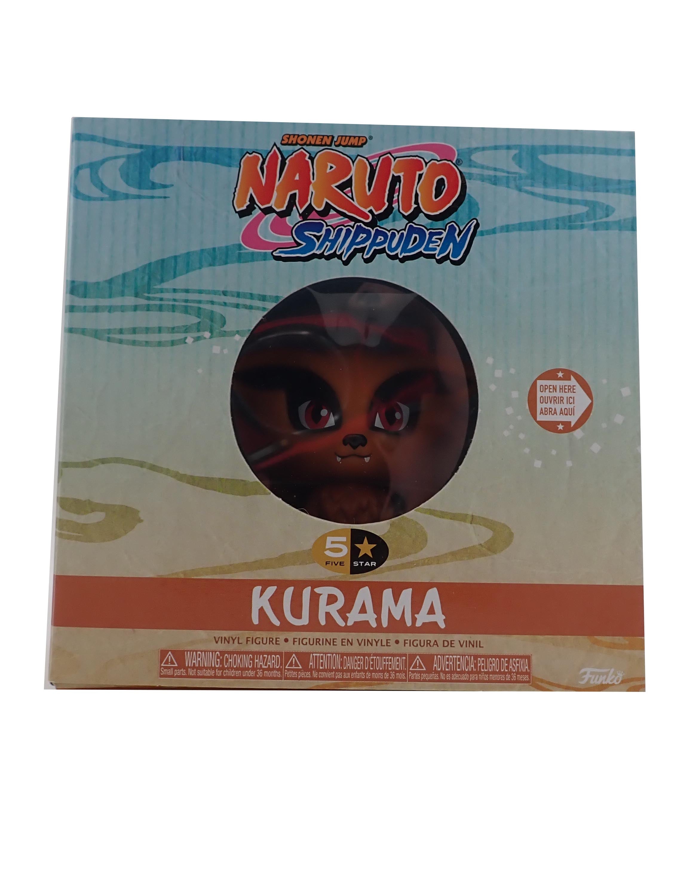 Funko 5 Star Vinyl Figure Set (Naruto, Sasuke, Kakashi, Kurama)