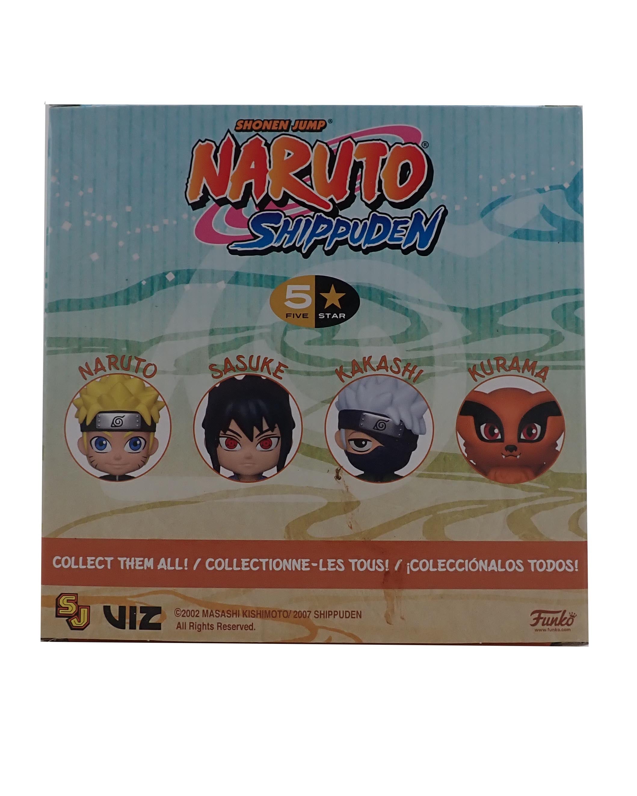 Funko 5 Star Vinyl Figure Set (Naruto, Sasuke, Kakashi, Kurama)
