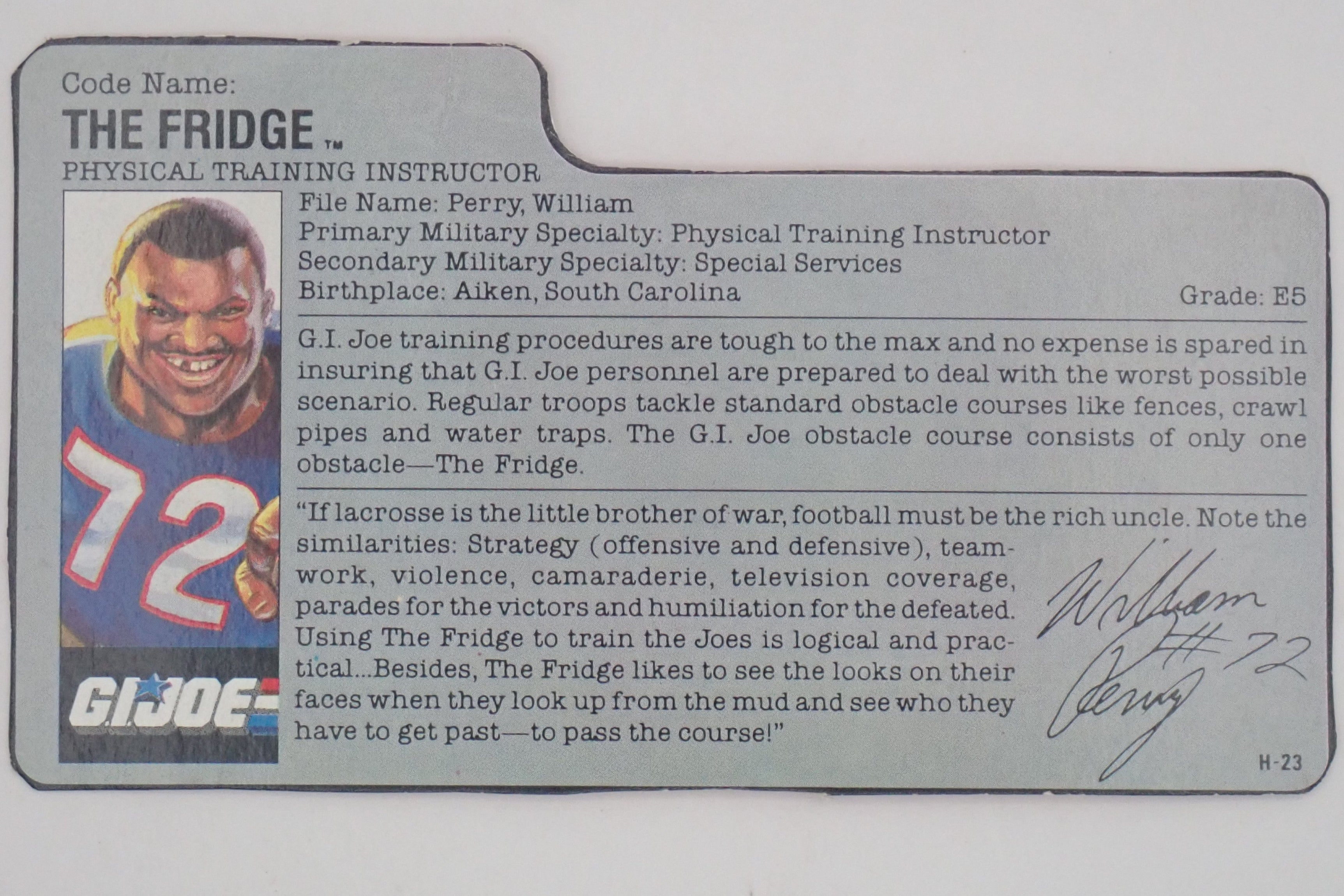 The Fridge (v1) - G.I. Joe