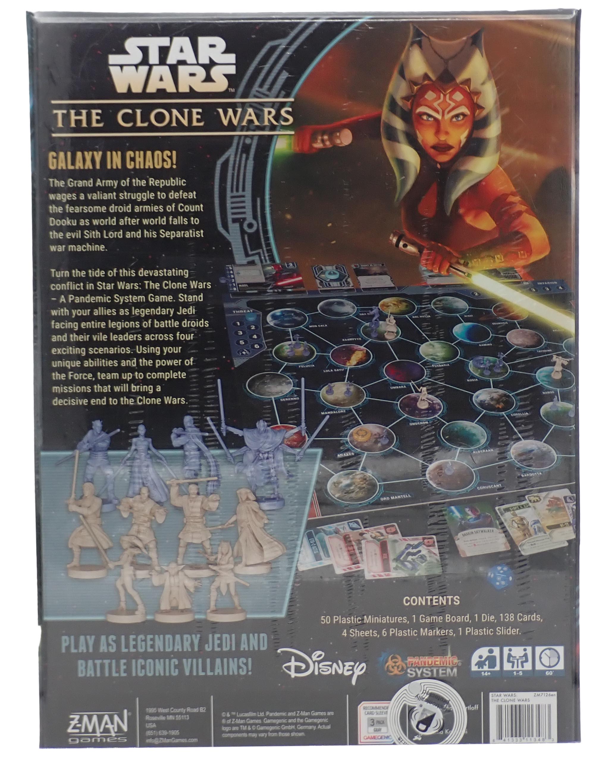 Star Wars The Clone Wars (Pandemic) - Pre-Owned Board Game