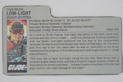 Low-Light (v1) - Vintage G.I. Joe