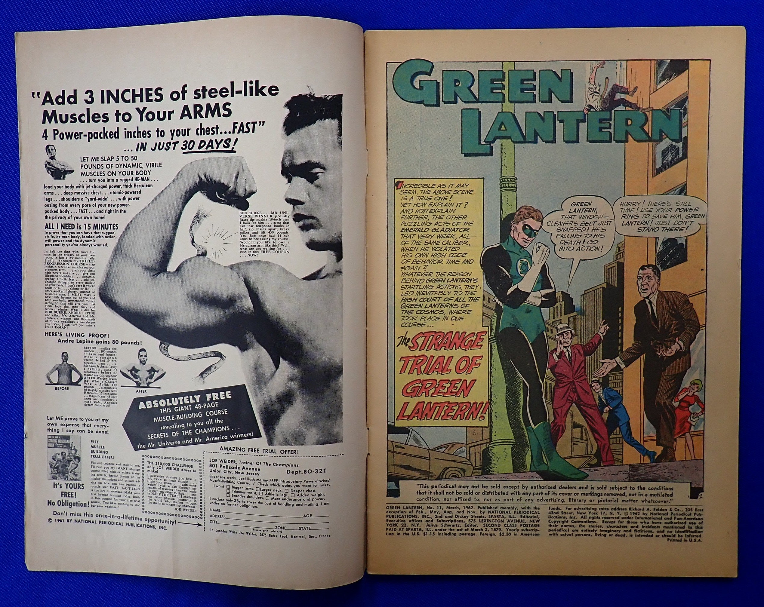 Green Lantern #11 (1962) - G/VG- (3.0/3.5) - 1st App. Stel