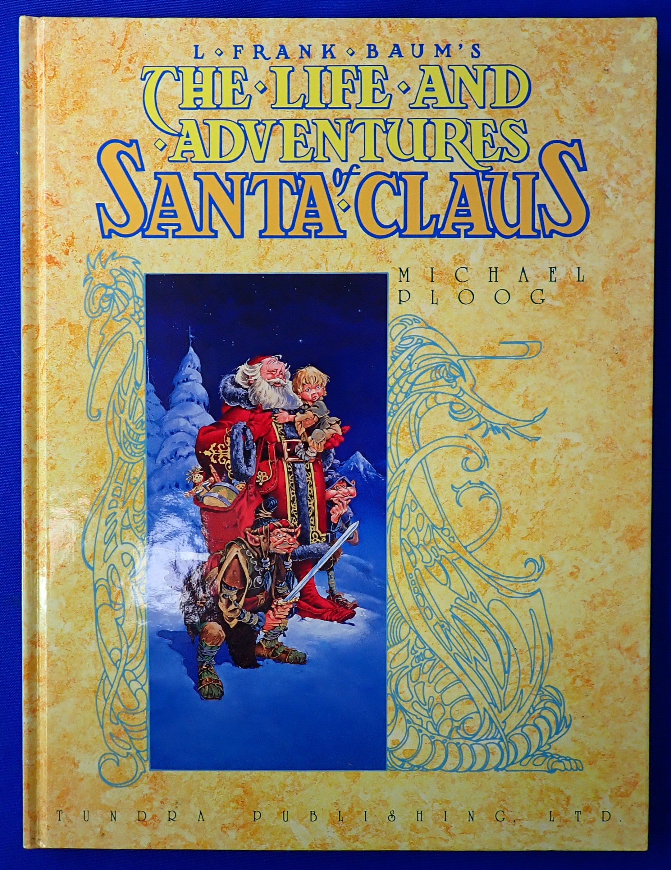Mike Ploog SIGNED Limited Art Print and Life & Adventures of Santa Clause - Hardcover (Pre-Owned)