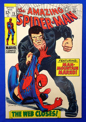 Amazing Spider-Man #73 (1969) - FN/VF- (7.0/7.5) - 1st App. Silvermane
