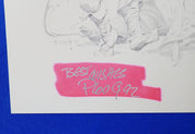 Mike Ploog SIGNED Limited Art Print and Life & Adventures of Santa Clause - Hardcover (Pre-Owned)