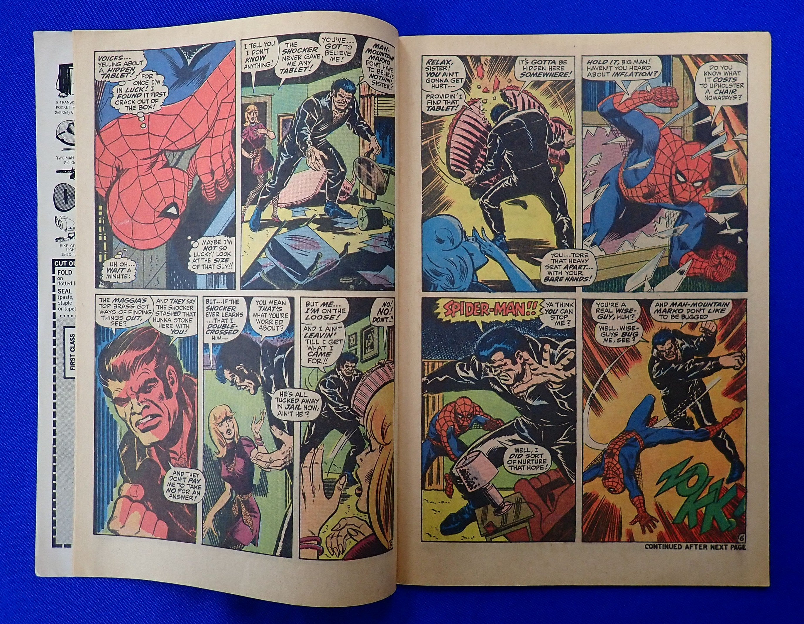 Amazing Spider-Man #73 (1969) - FN/VF- (7.0/7.5) - 1st App. Silvermane