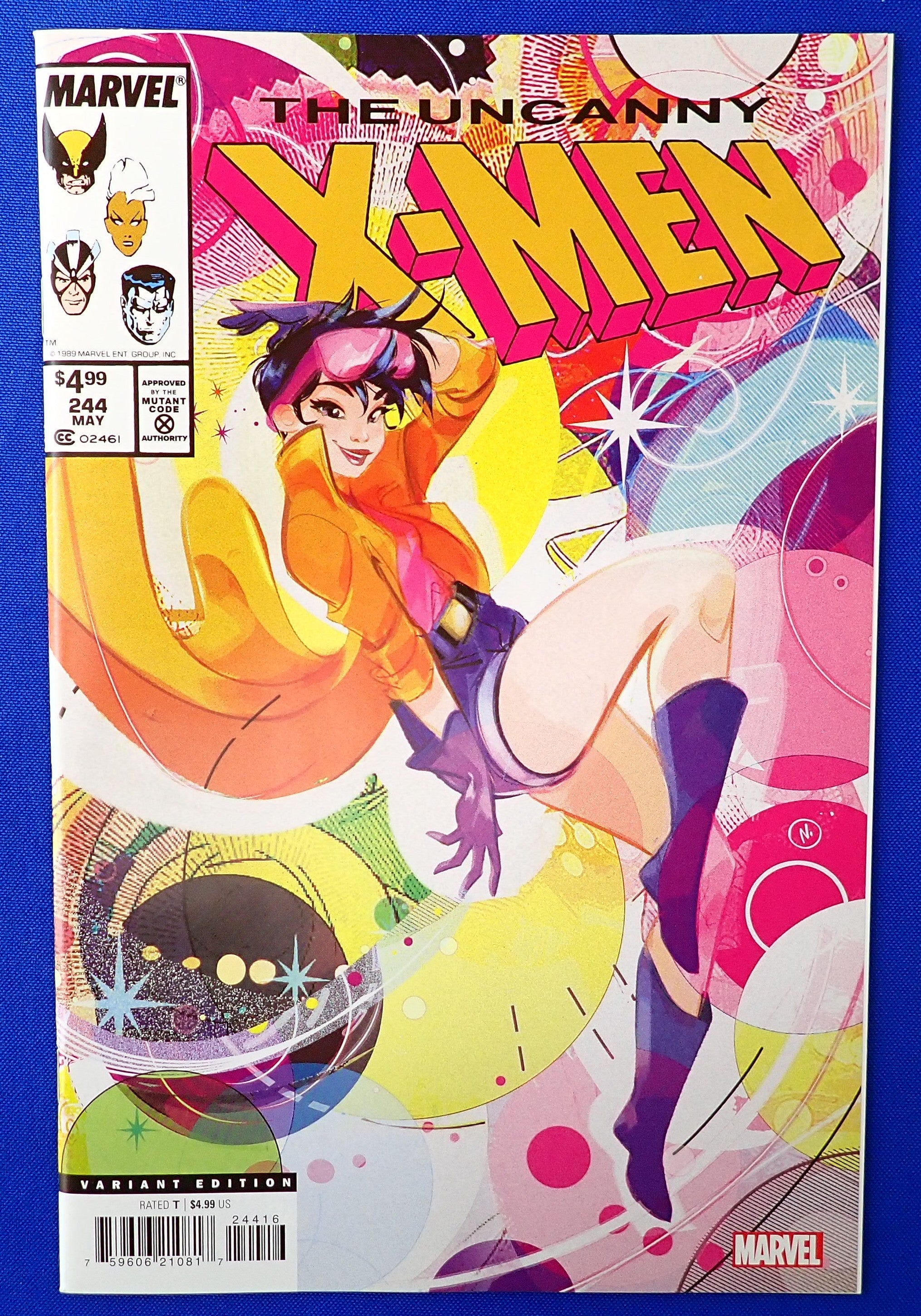 Uncanny X-Men #244 1:25 Baldari Variant NM
