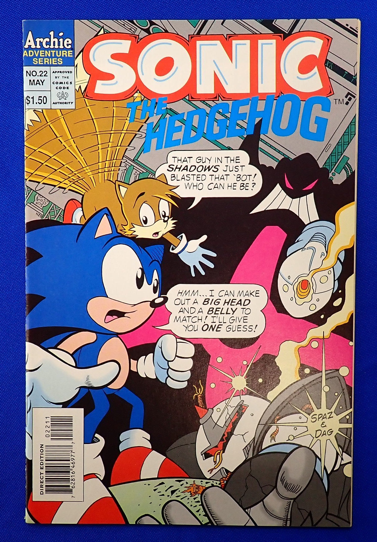 Sonic the Hedgehog #22 (1995) - VF/NM- (9.0/9.2) - Uncommon Issue