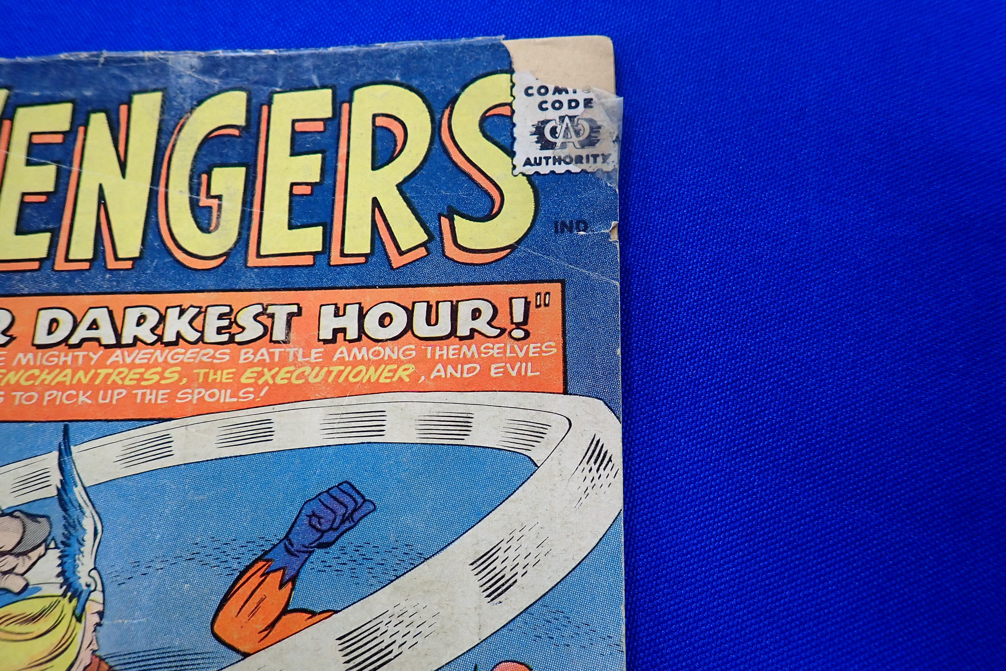 Avengers #7 (1964) - G-/Fa (1.5/1.8) - 1st Rick Jones as Bucky