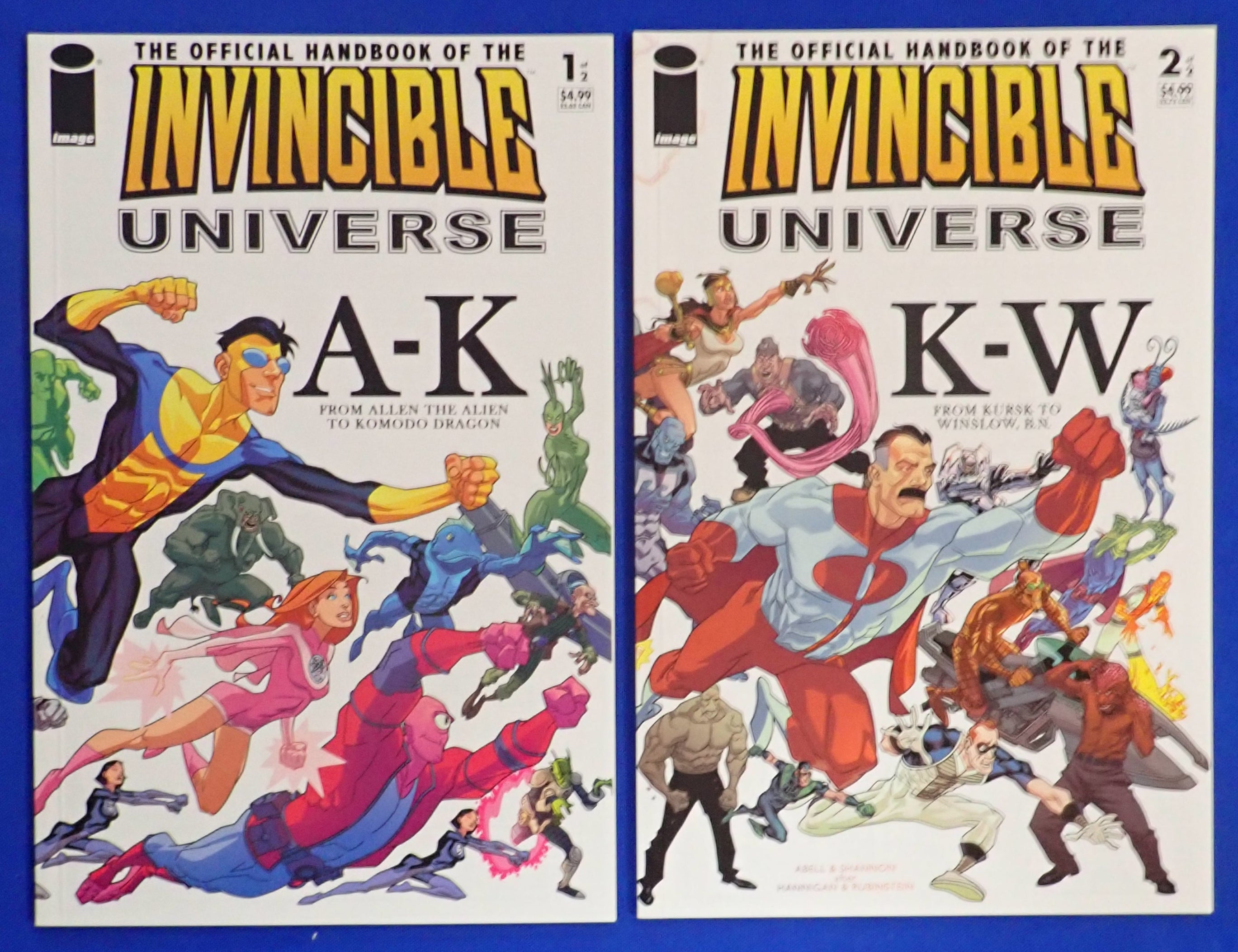 Invincible Universe Official Handbook 1 & 2 (2006) - NM (9.4)+