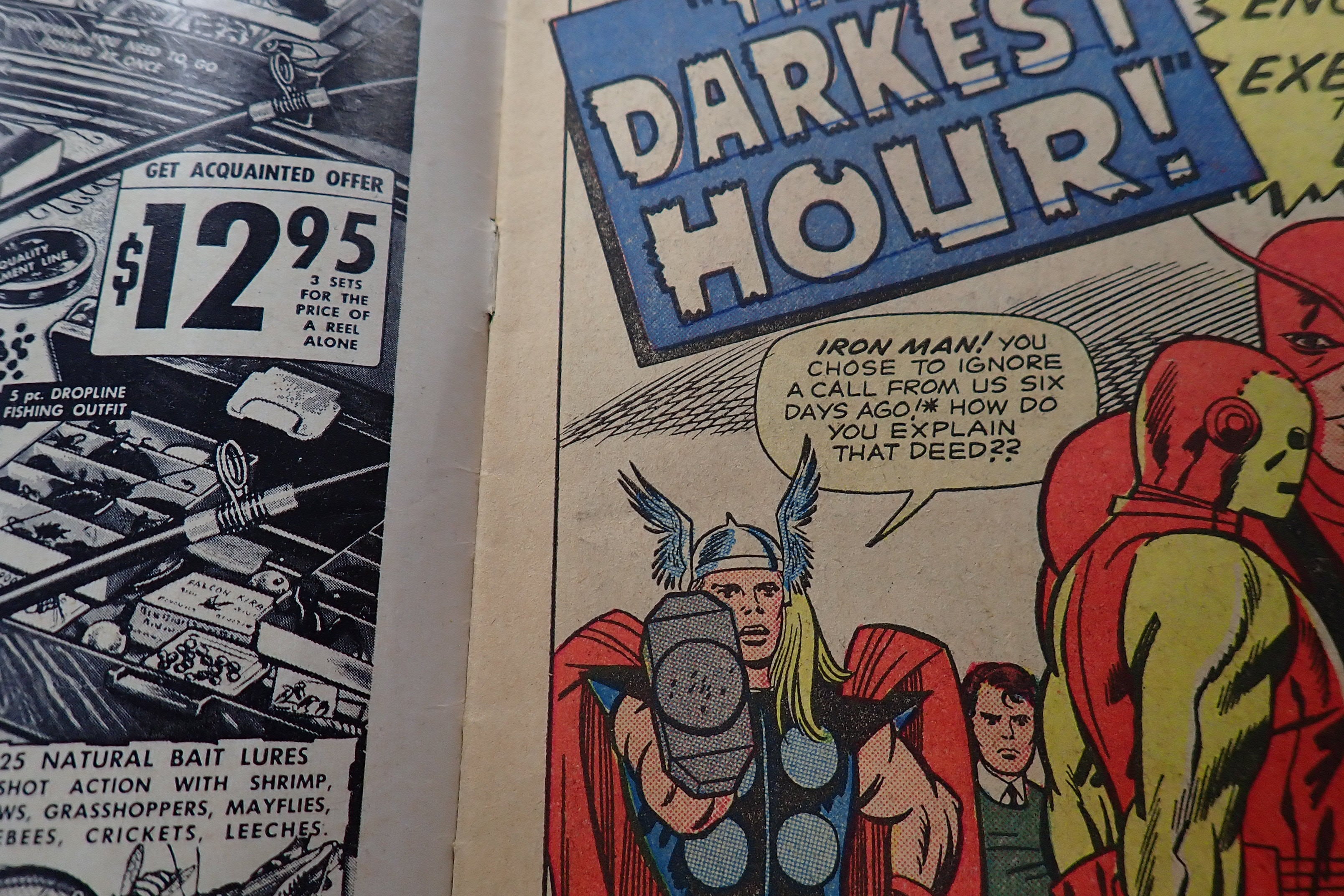 Avengers #7 (1964) - G-/Fa (1.5/1.8) - 1st Rick Jones as Bucky