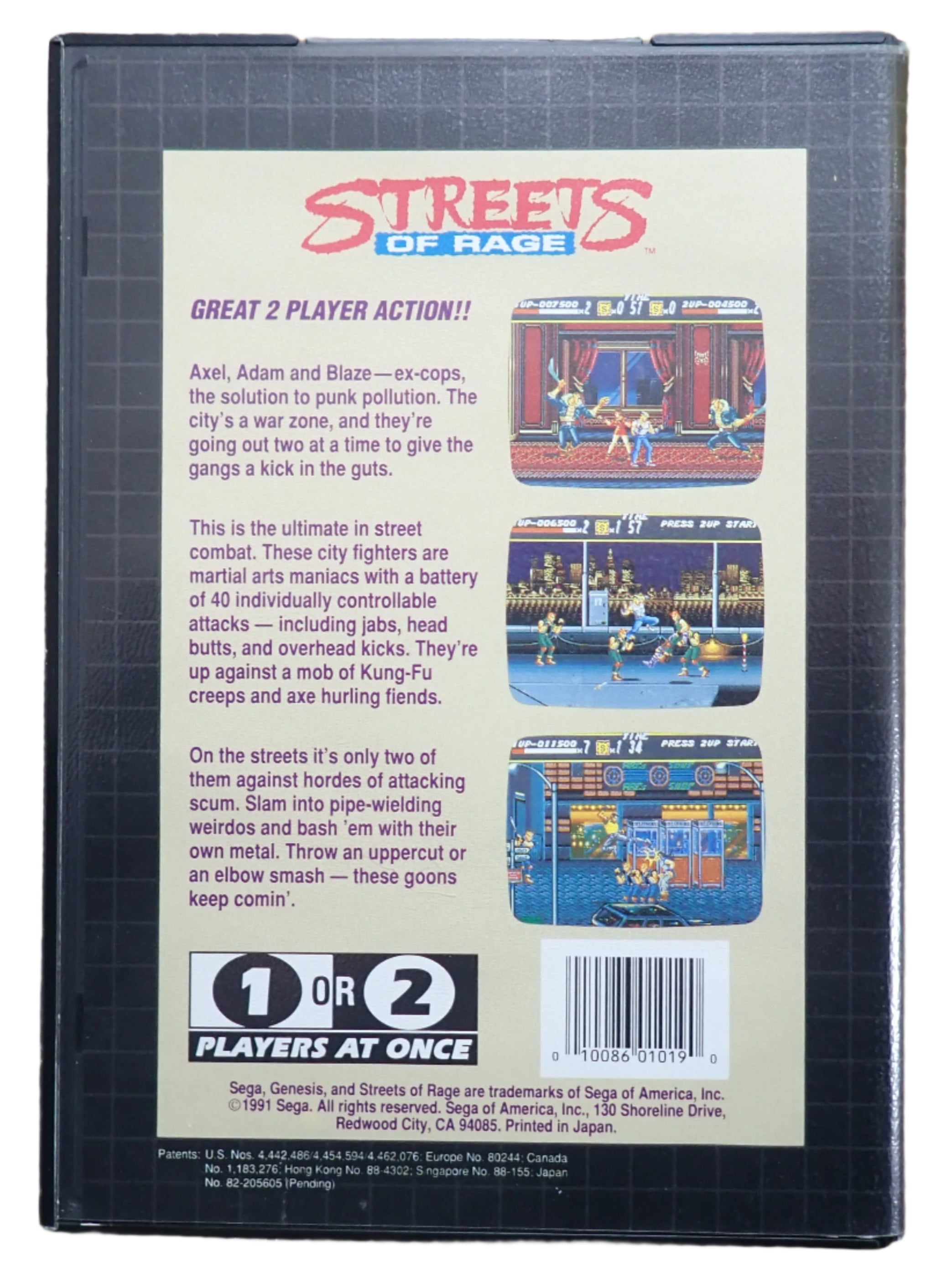 Streets of Rage - Sega Genesis