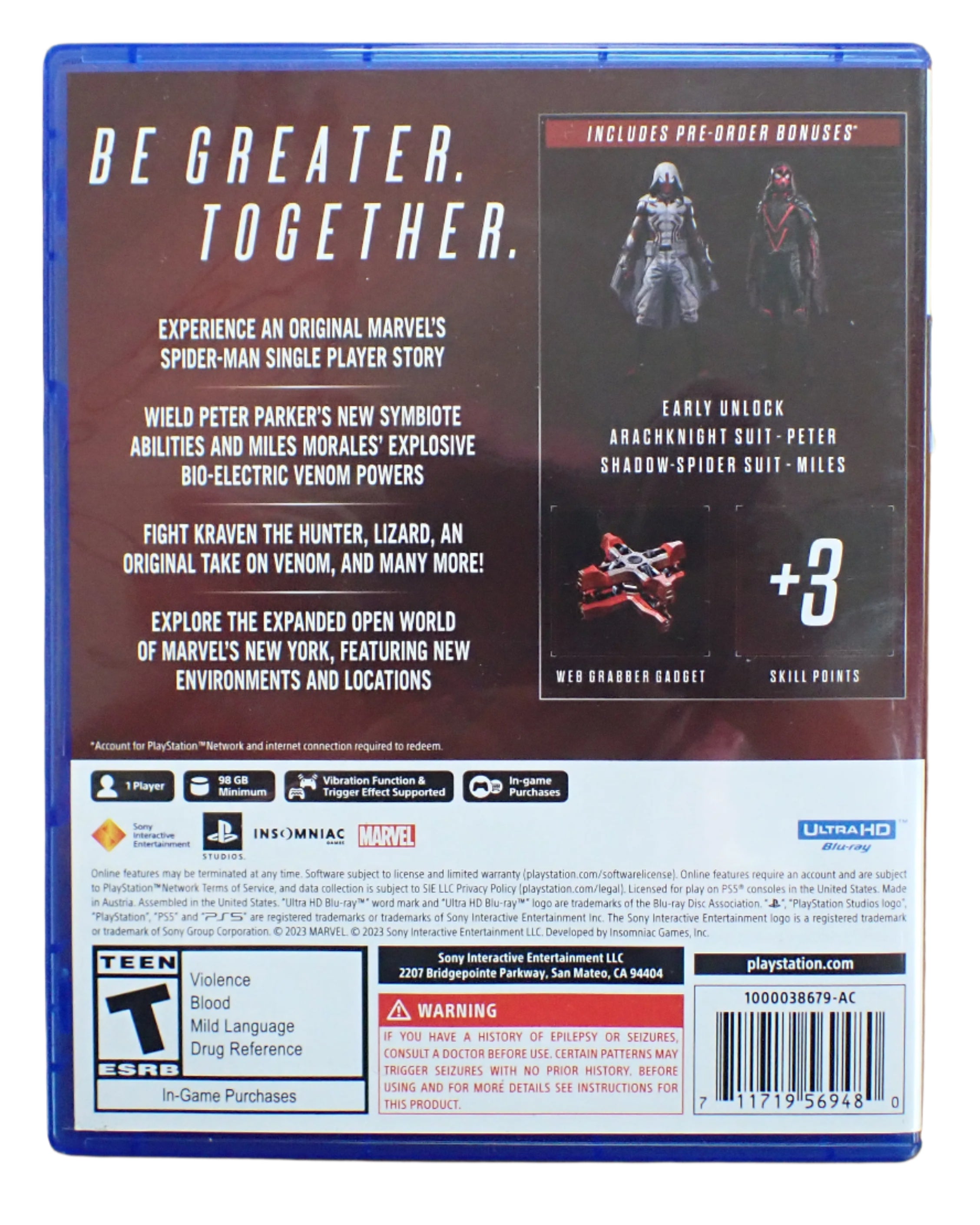 Spider-Man 2 Launch Edition - PS5