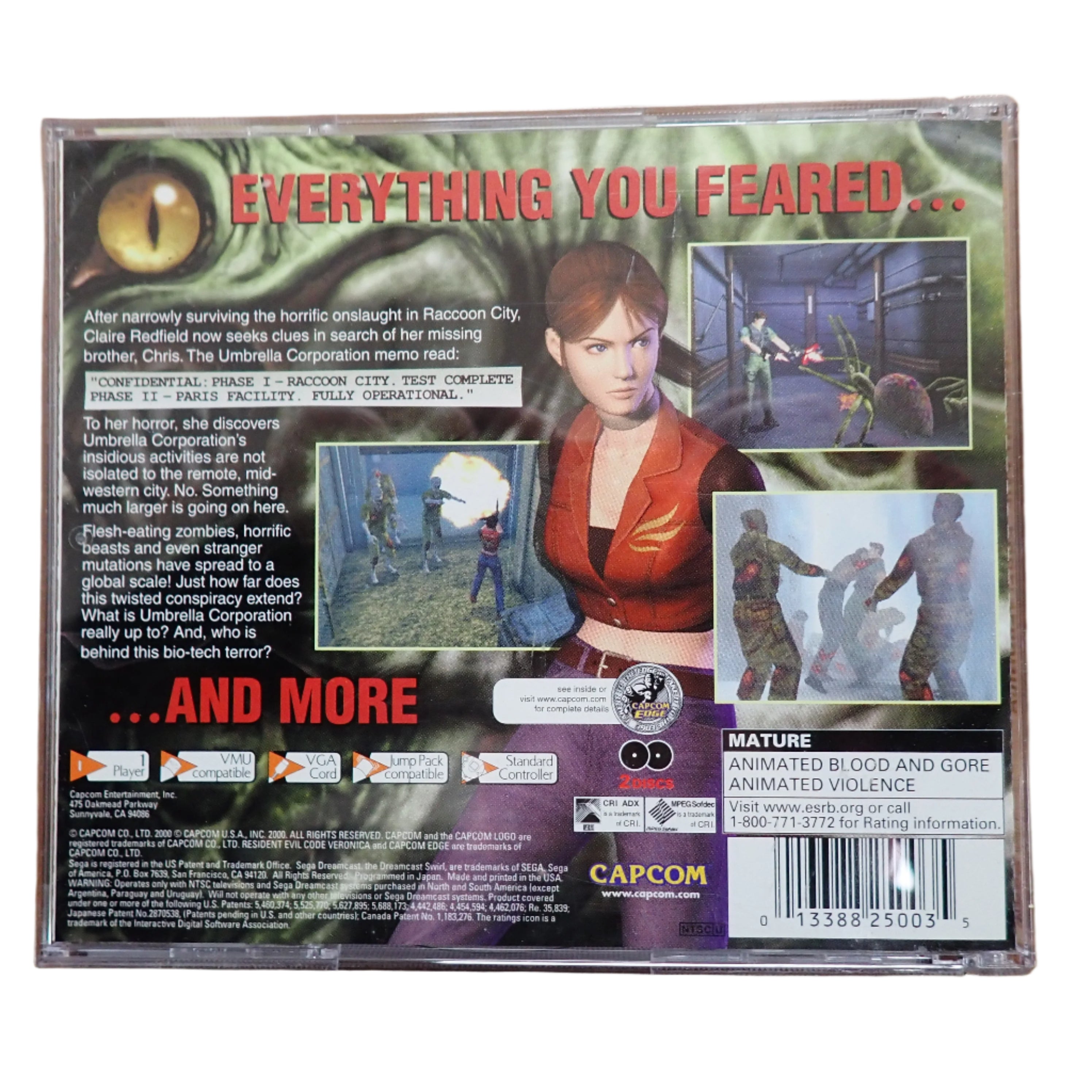 Resident Evil CODE: Veronica - Dreamcast