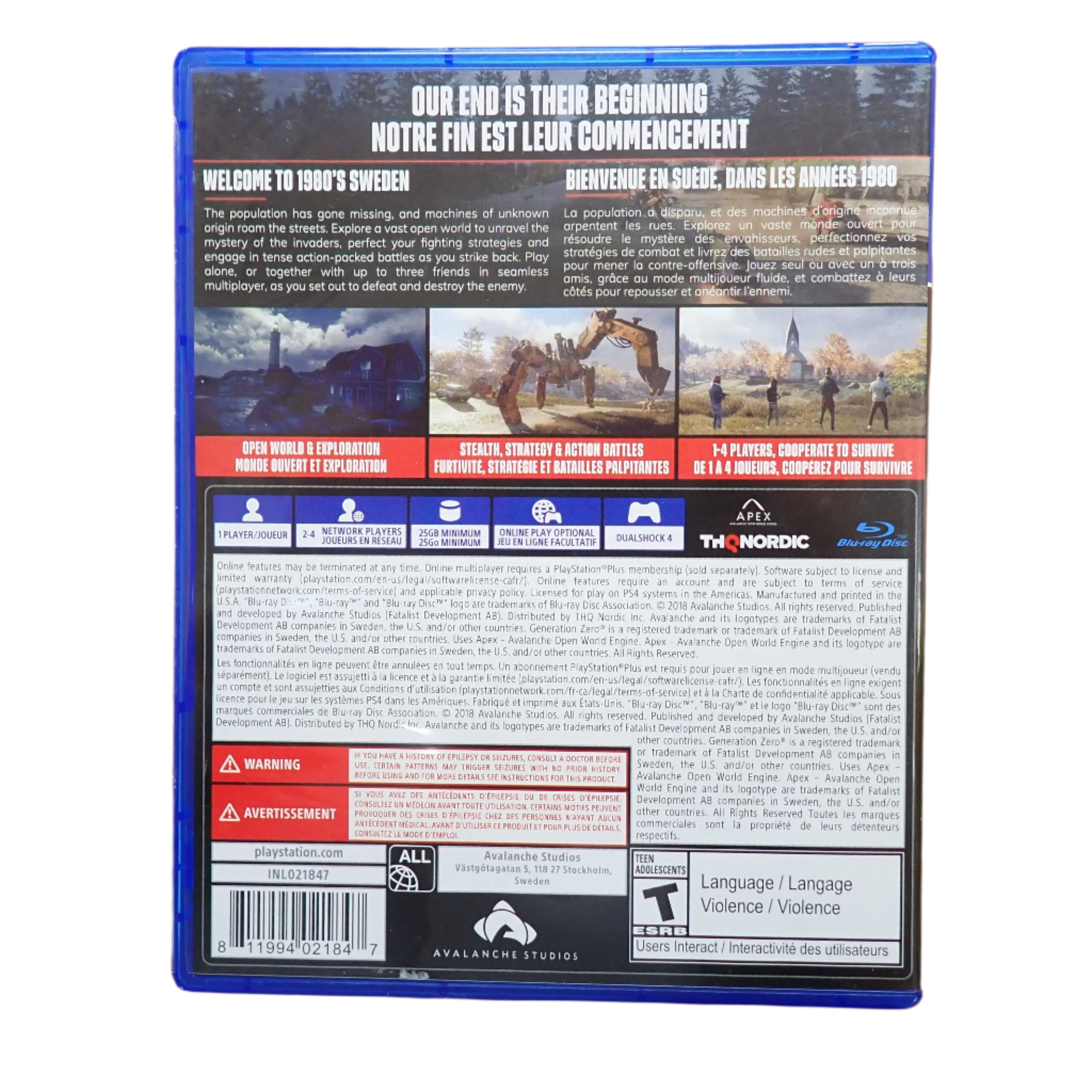 Generation Zero - PS4