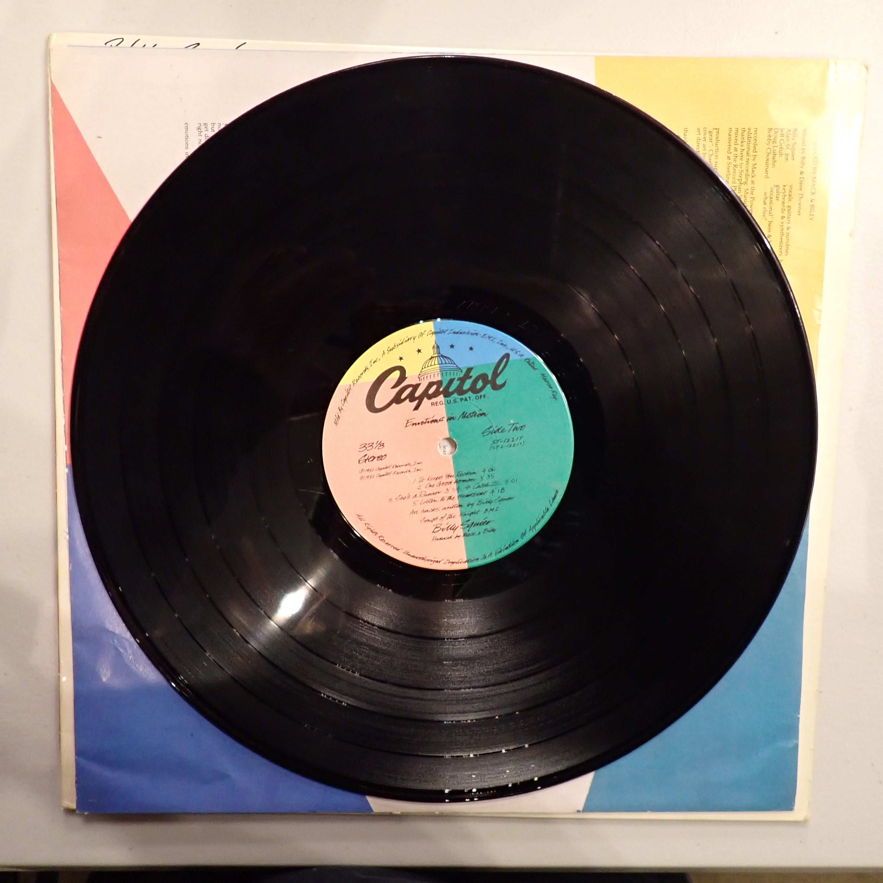 Billy Squier - Emotions In Motion
