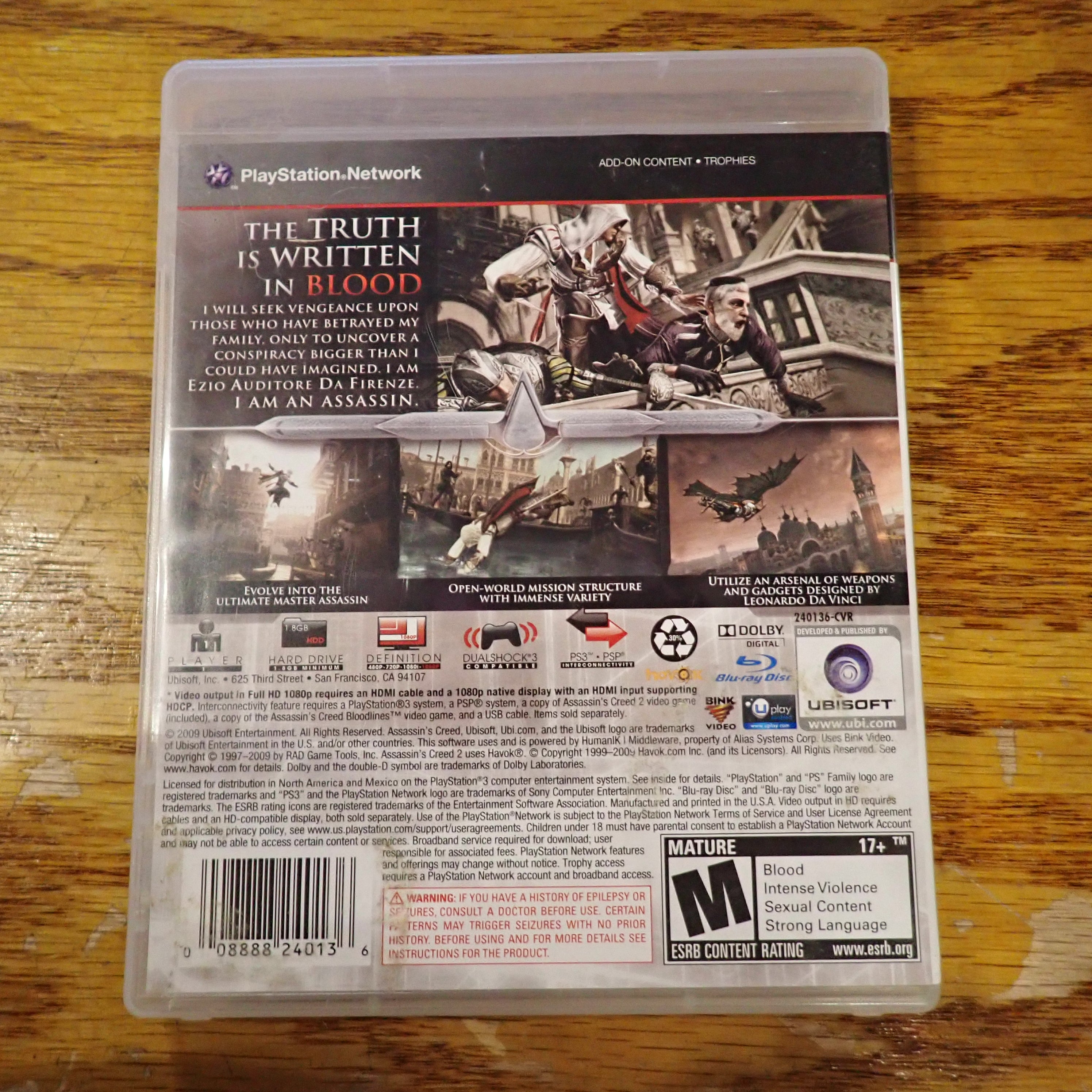 Assassin's Creed II - PS3