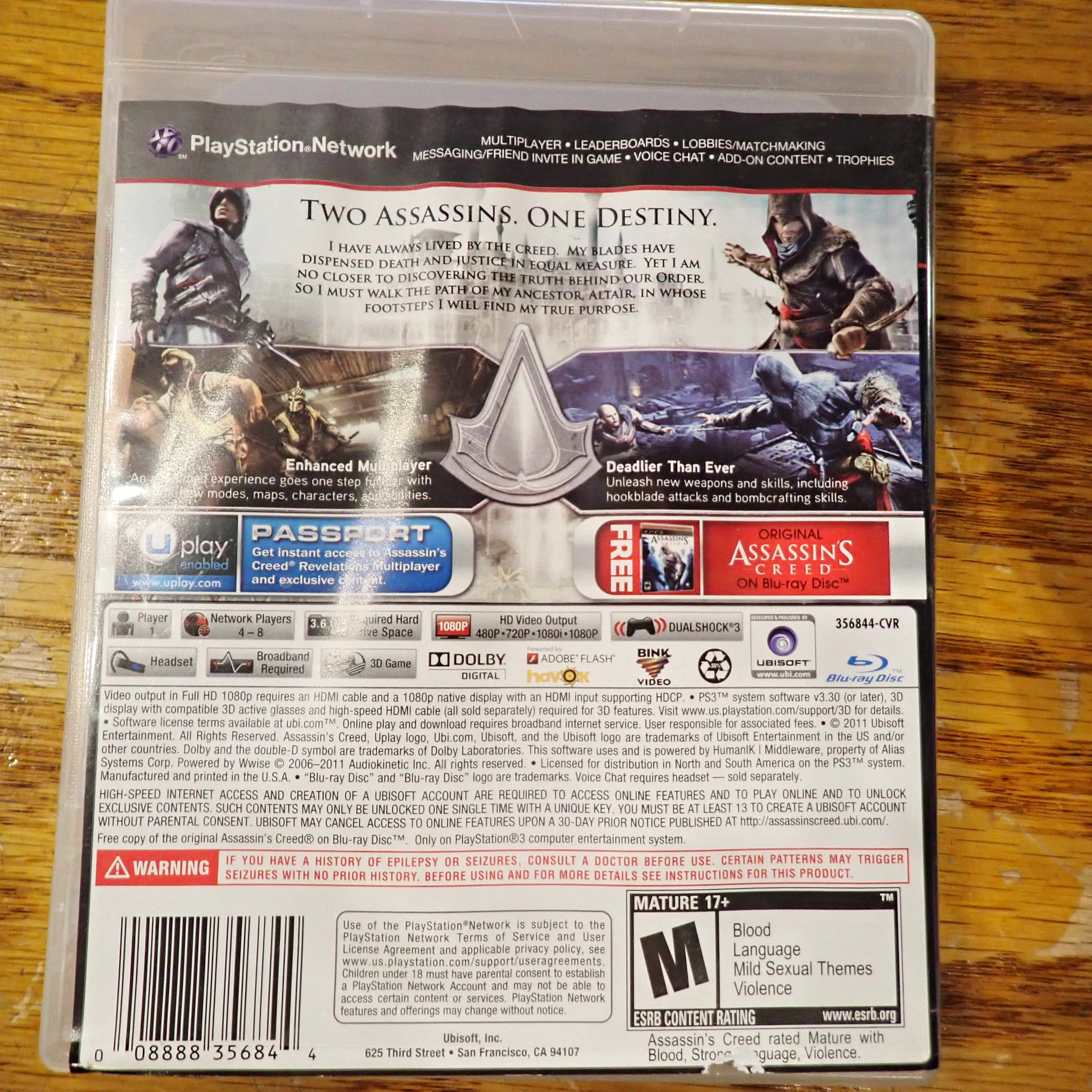 Assassin's Creed Revelations - PS3
