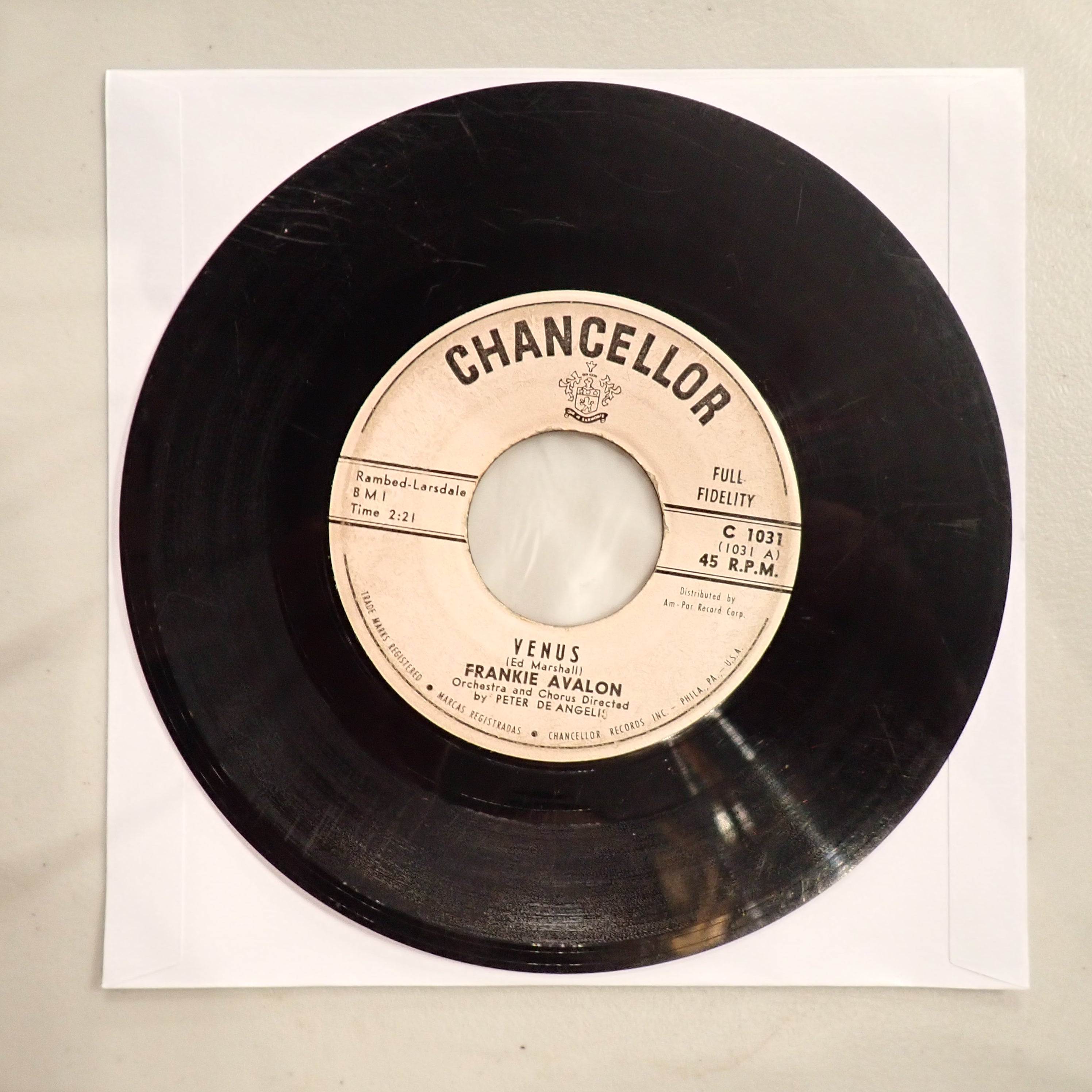 Frankie Avalon - Venus/I'm Broke