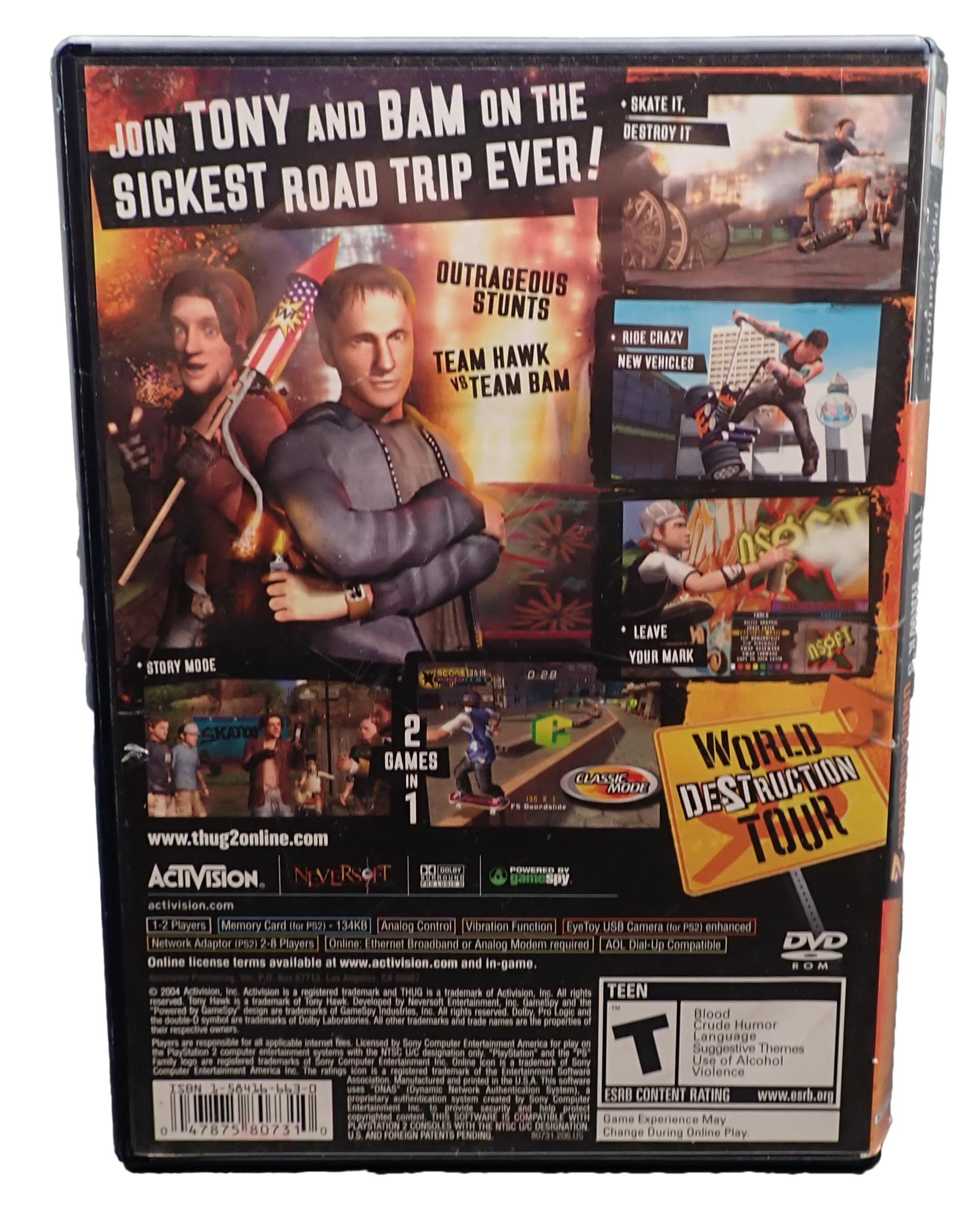 Tony Hawks Underground 2 - PS2