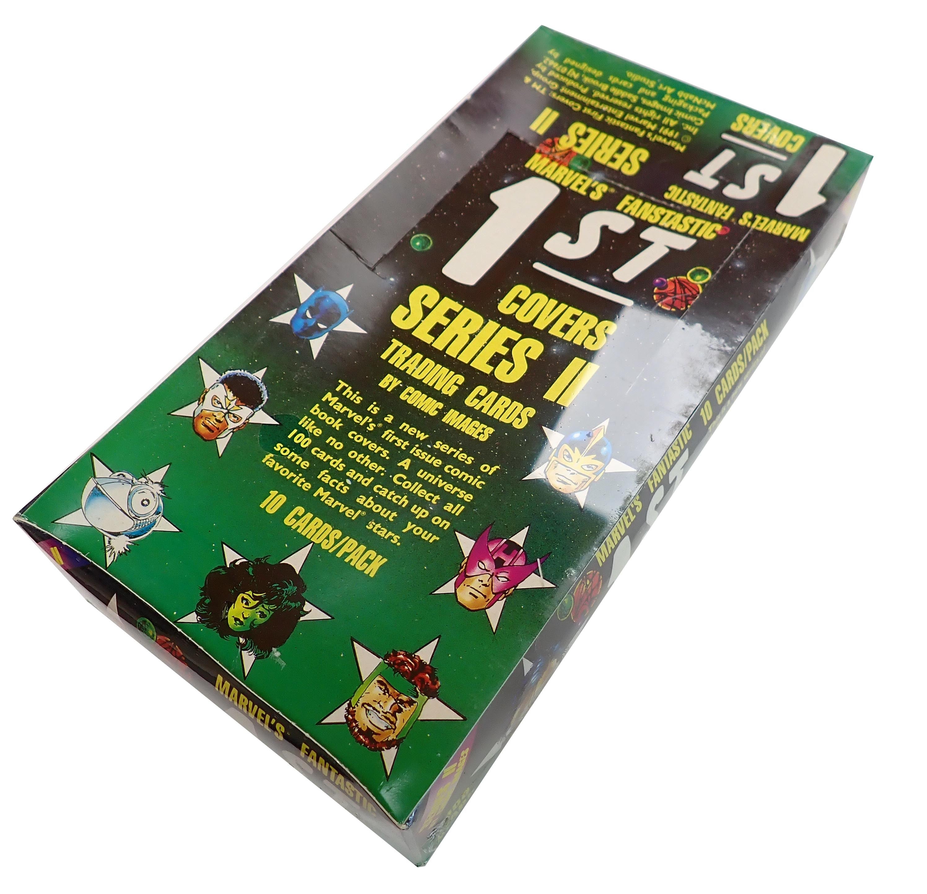 1991 Marvel's Fantastic 1st Covers: Series II Trading Cards Box - Sealed Box of 36