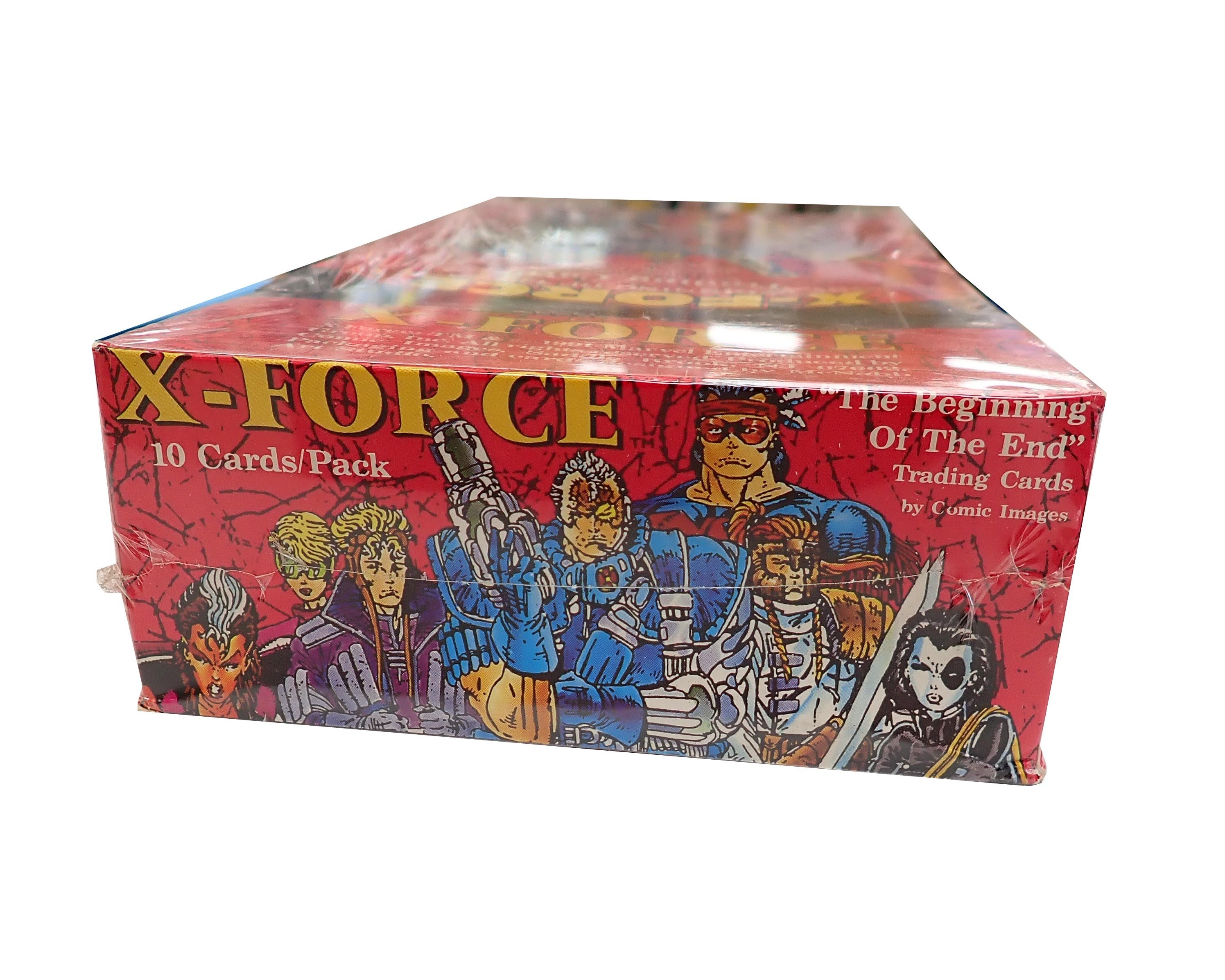 1991 X-Force "The Beginning of the End" Trading Cards Box - Sealed Box of 36