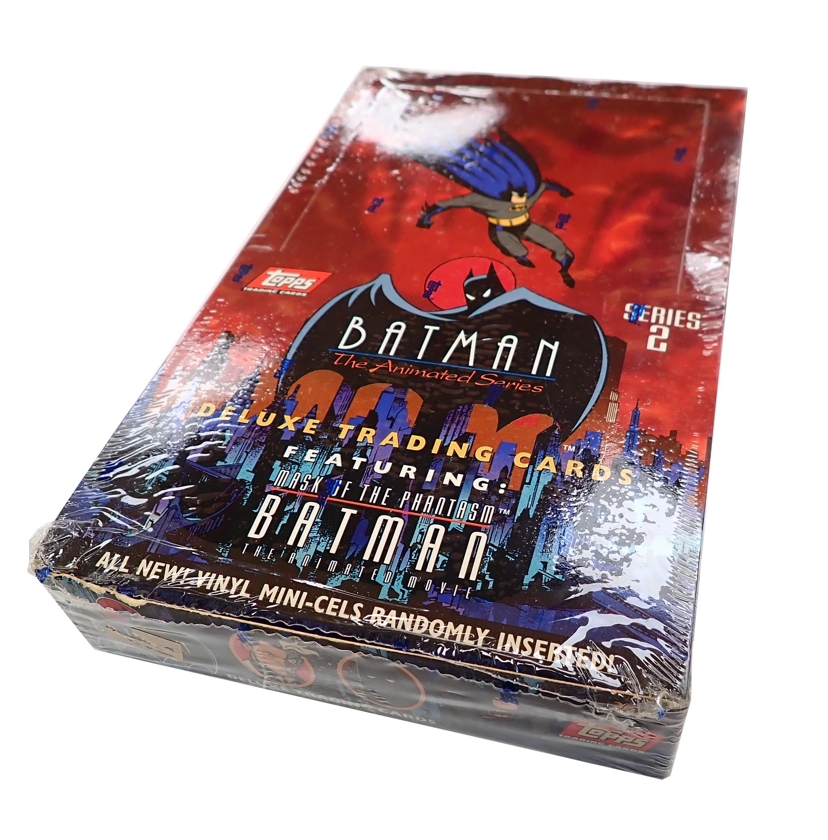 1993 Topps Batman the Animated Series: Series II Trading Cards Box - Sealed Box of 36