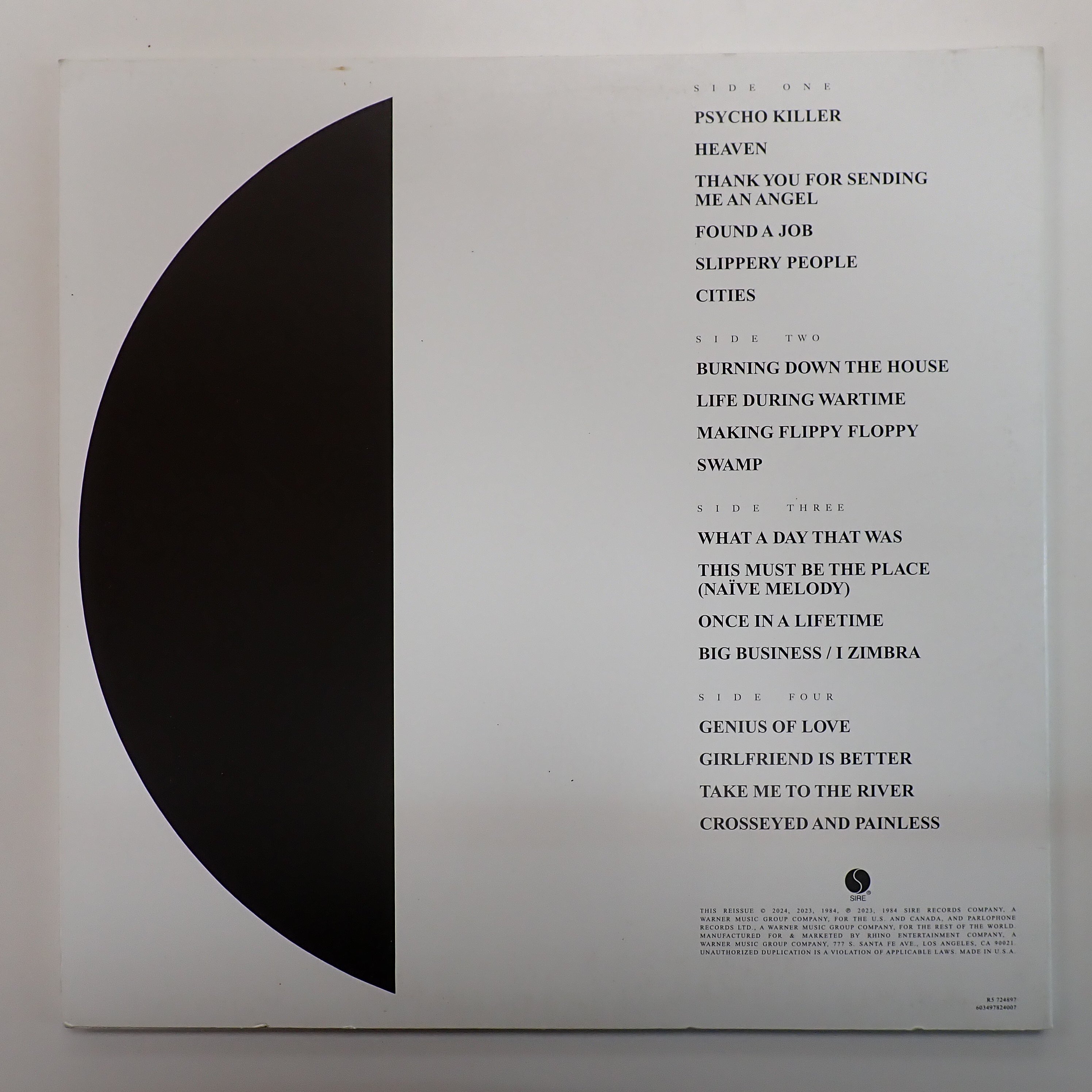 Talking Heads - Stop Making Sense [Vinyl]