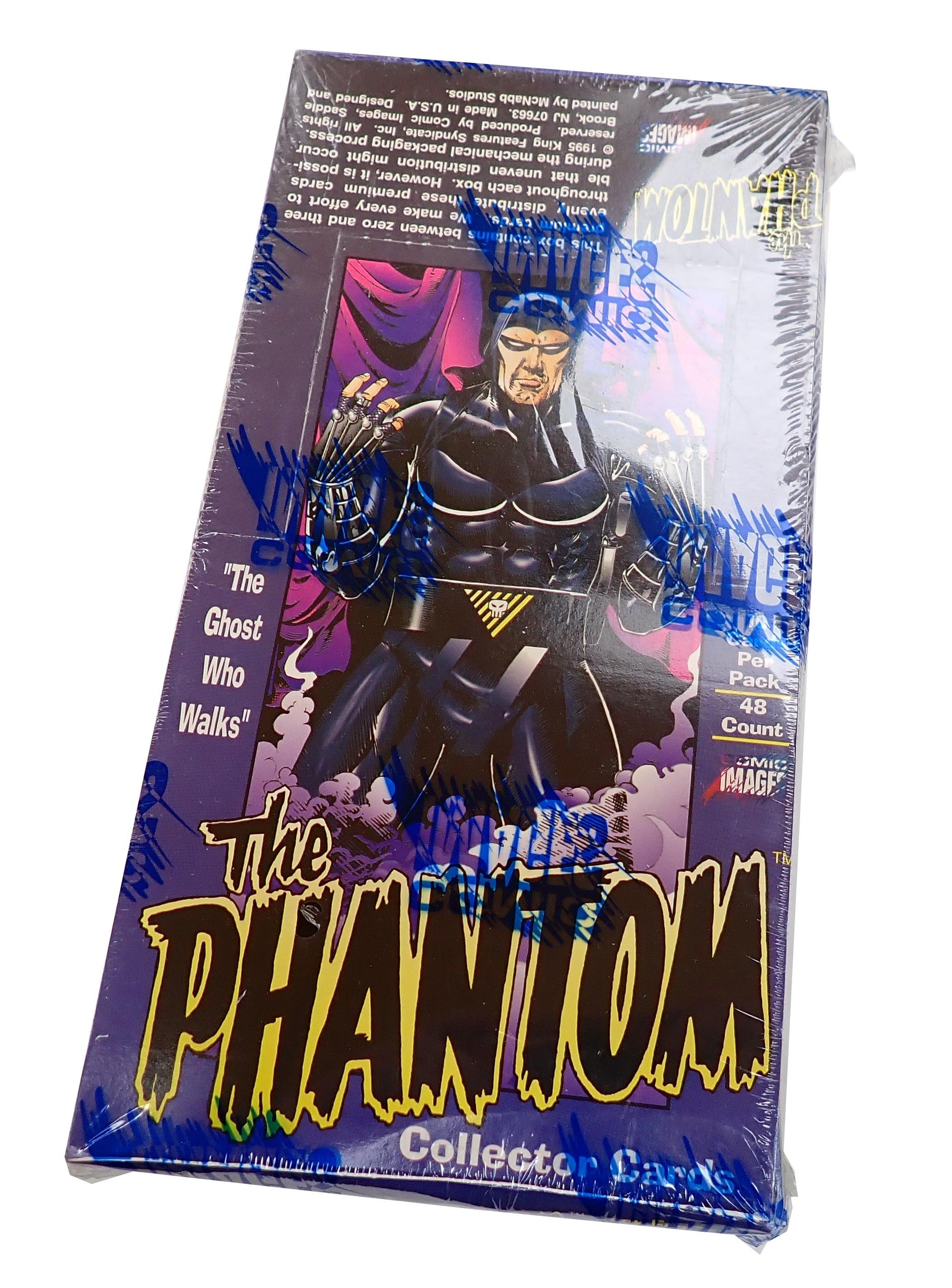 1995 The Phantom Collector Trading Cards Box - Sealed Box of 48
