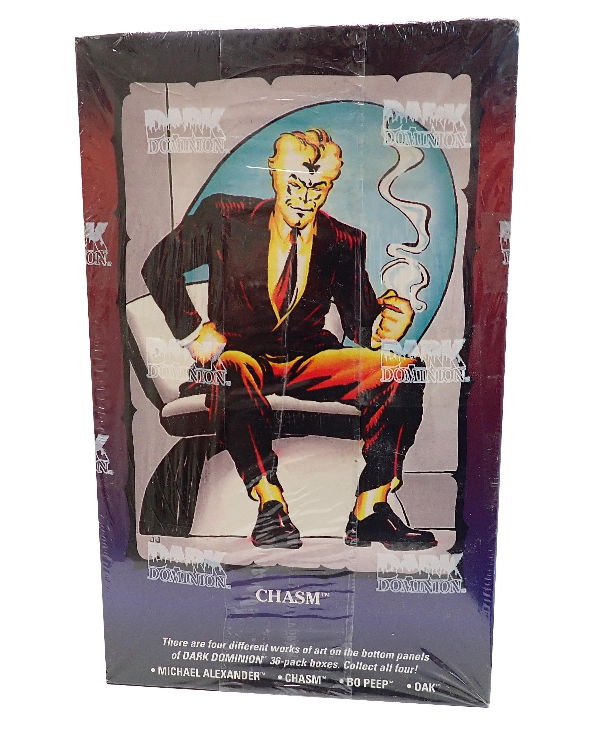 1993 Dark Dominion Zero Issue Trading Cards Box - Sealed Box of 36