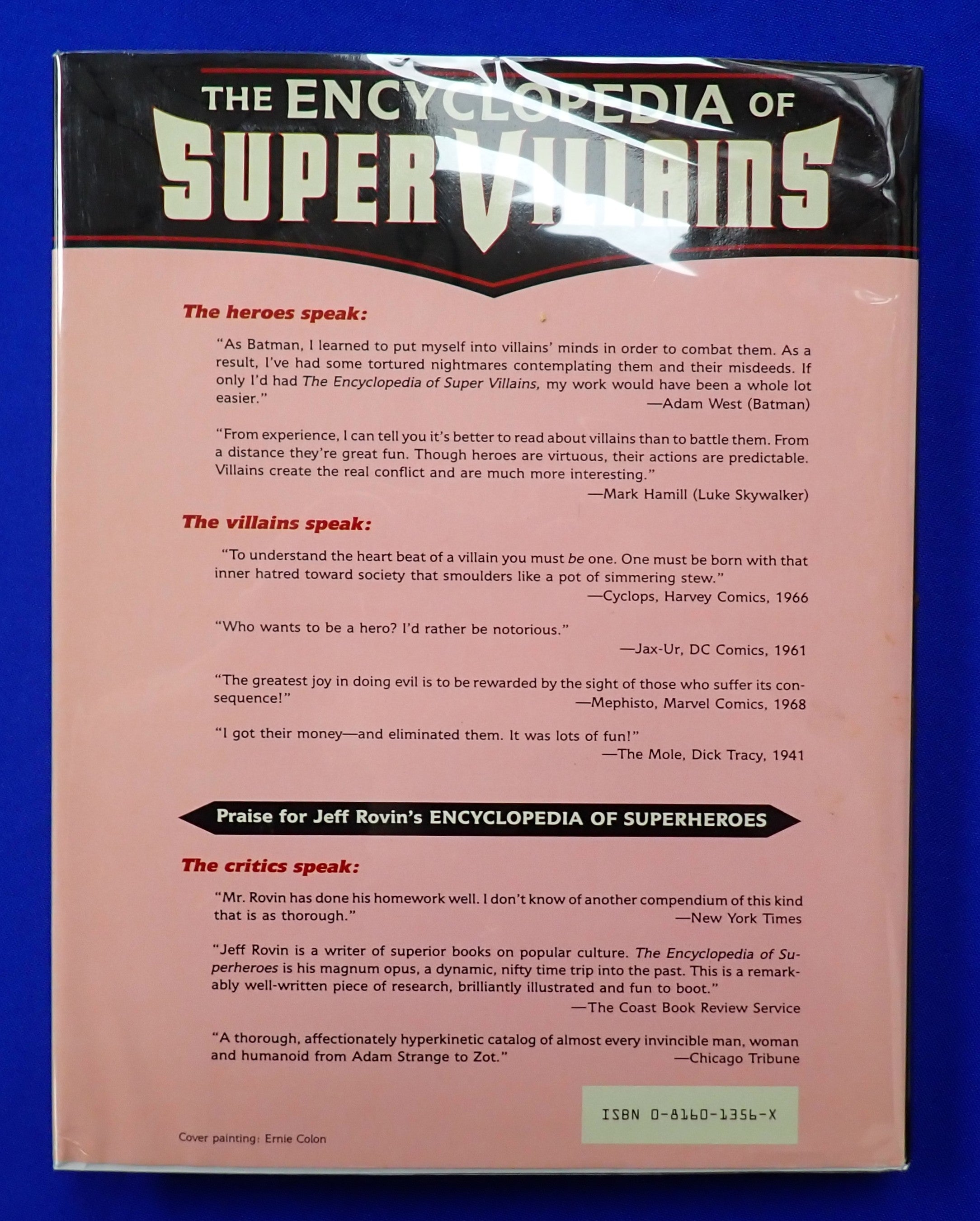 The Encyclopedia Super Villains - Hardcover (Pre-Owned)