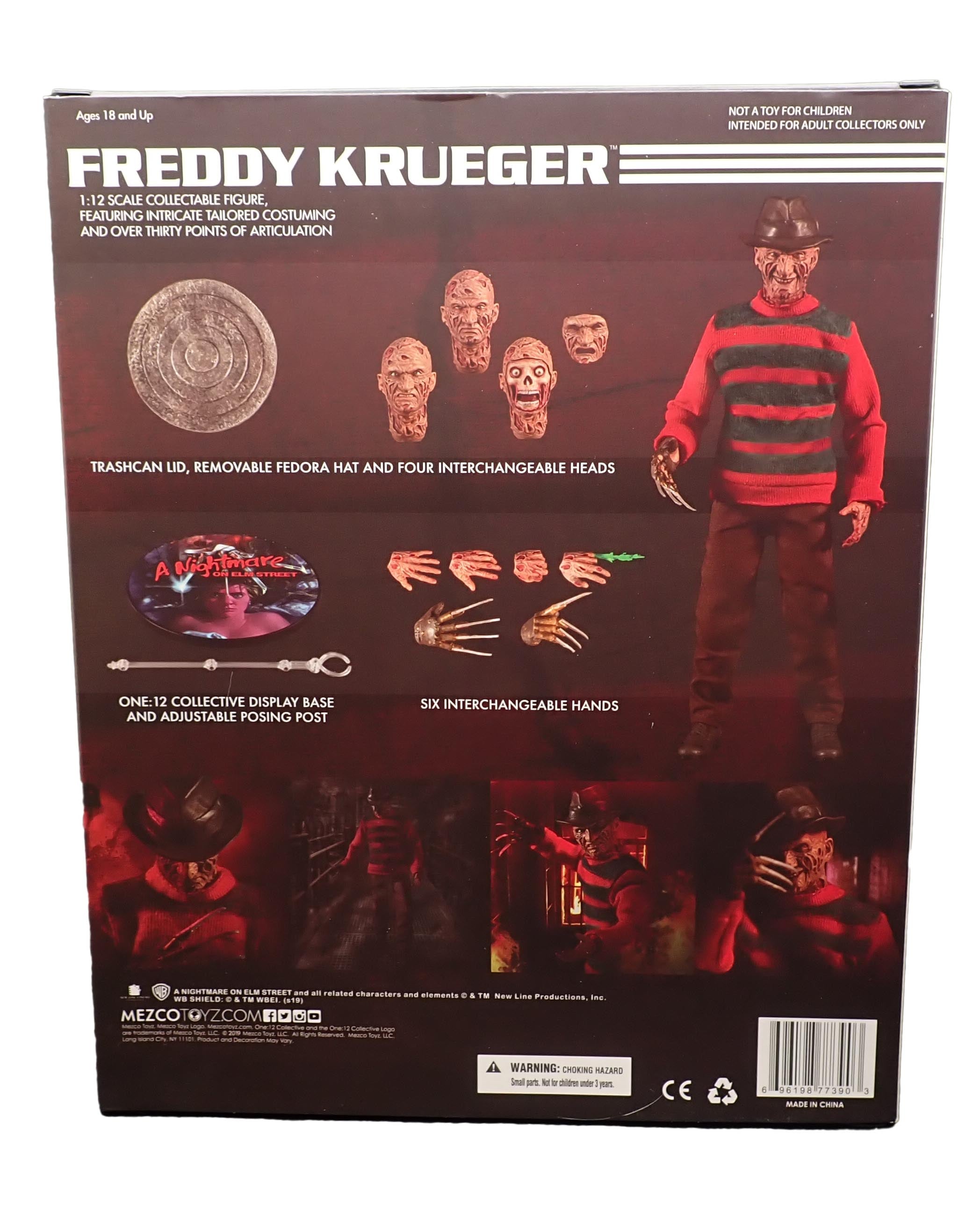 Freddy Krueger, Nightmare on Elm Street - ONE:12 (Pre-Owned)