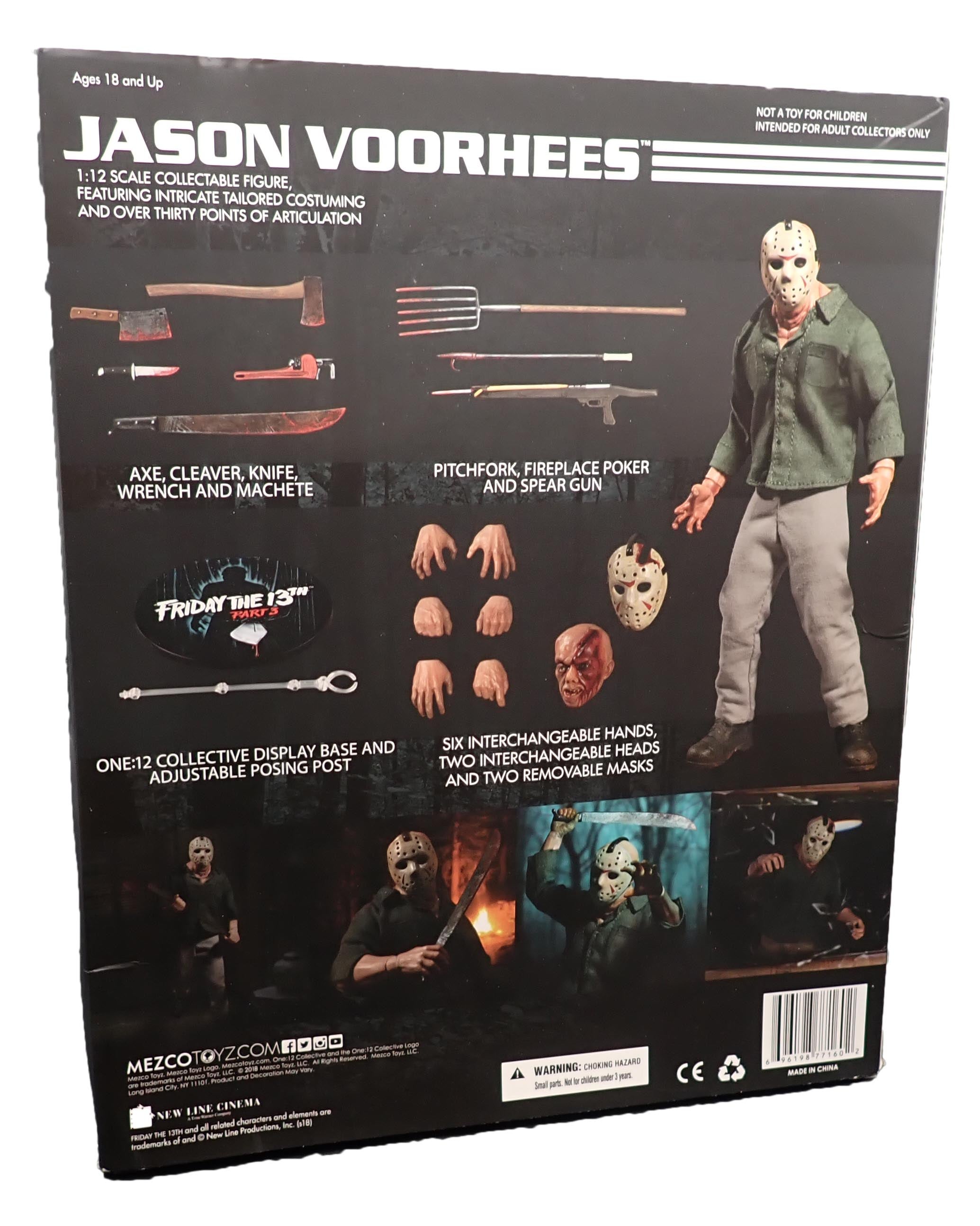 Jason Voorhees, Friday the 13th Part 3 - ONE:12 (Pre-Owned)