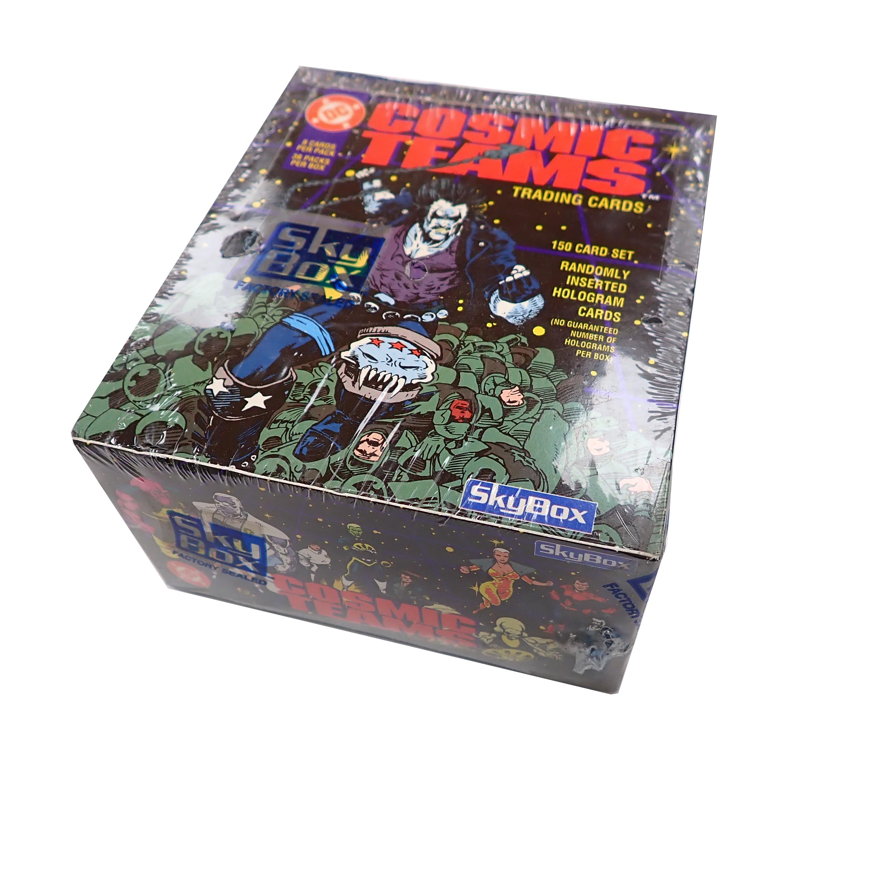 1993 Skybox Cosmic Teams Trading Cards Box - Sealed Box of 36