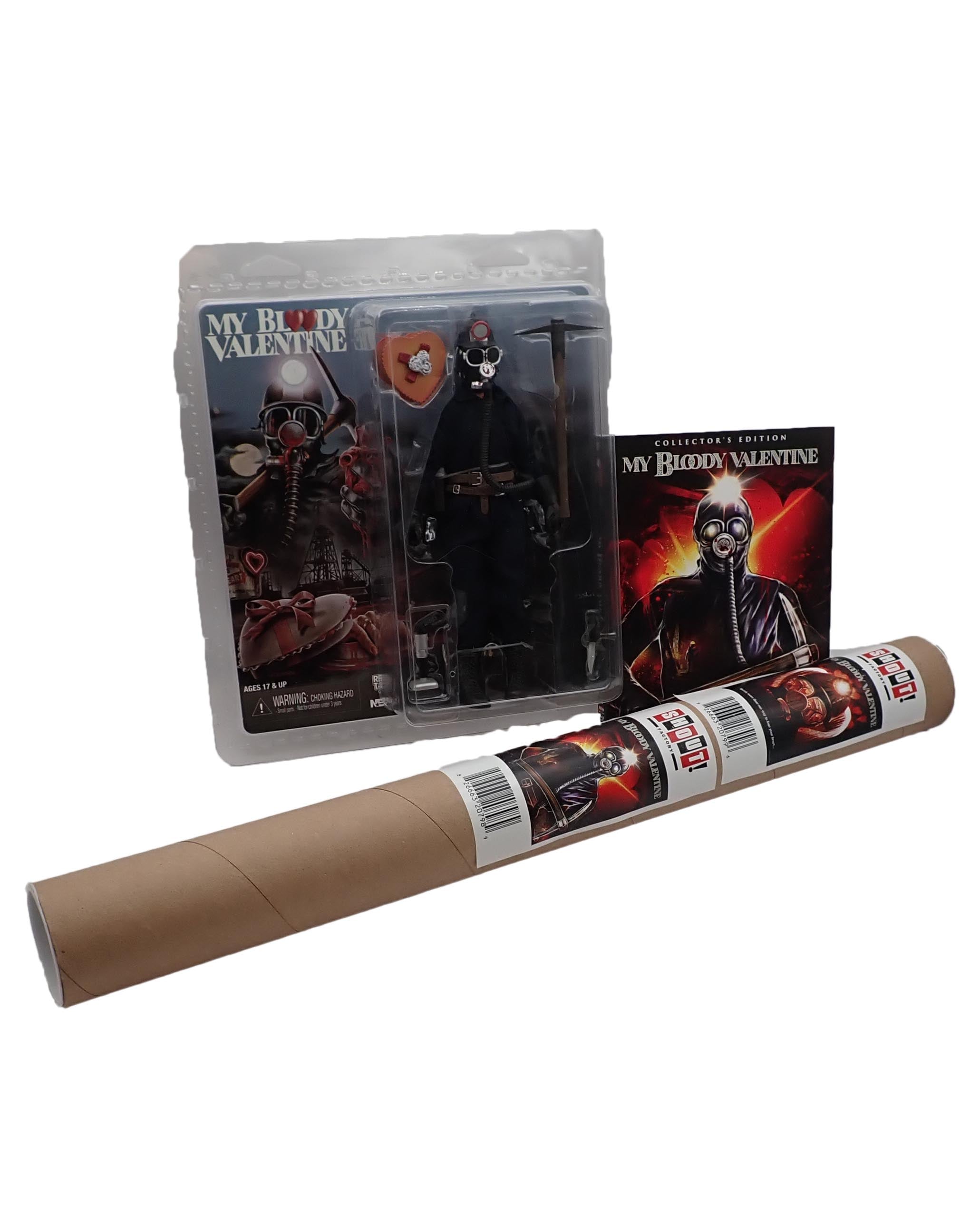 NECA The Miner - My Bloody Valentine, Poster + Blu-Ray (Pre-Owned)