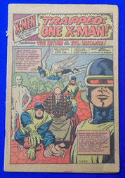 X-Men #5 (1964) COVERLESS, low-grade copy