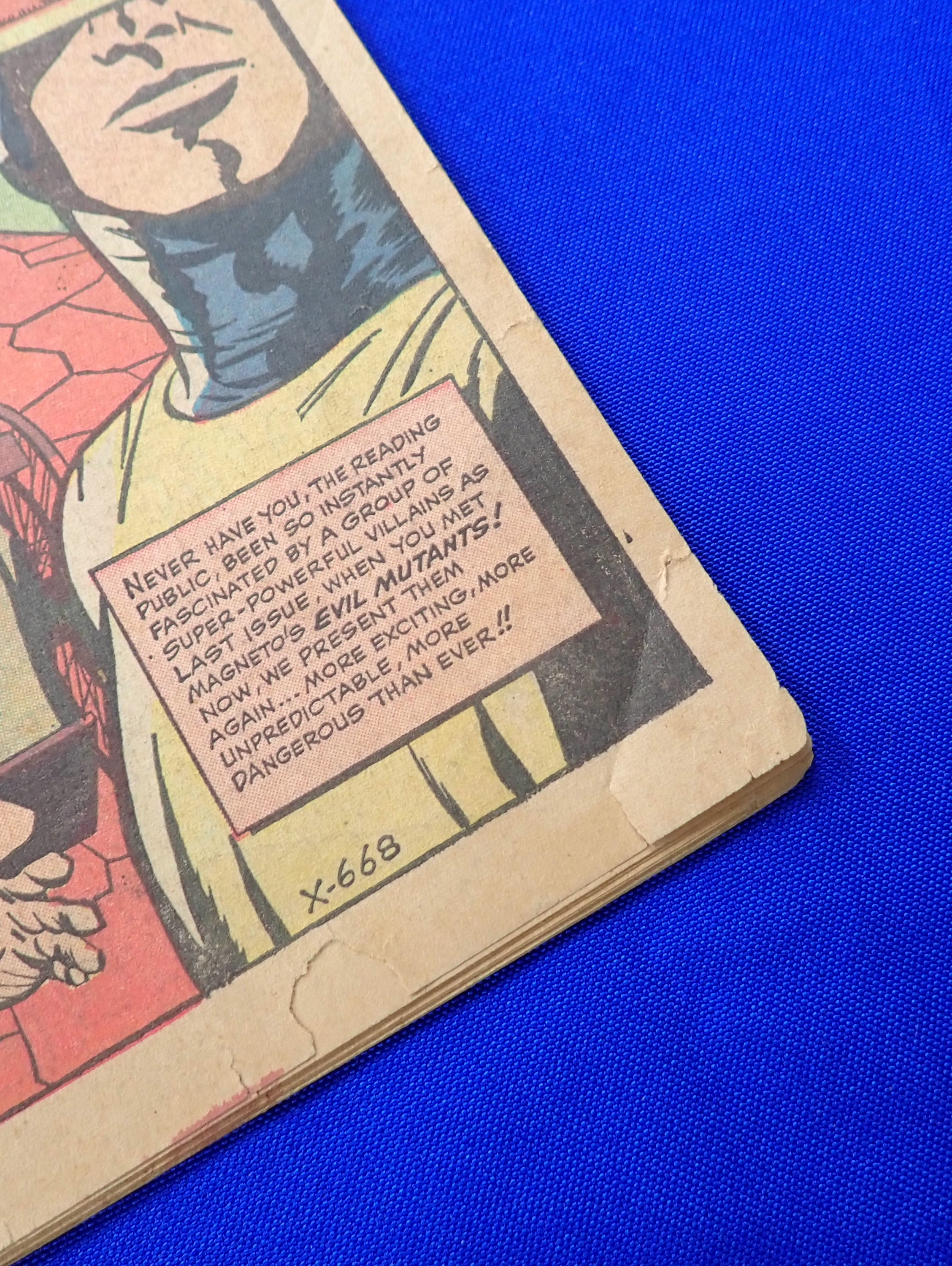 X-Men #5 (1964) COVERLESS, low-grade copy