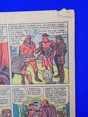 X-Men #5 (1964) COVERLESS, low-grade copy