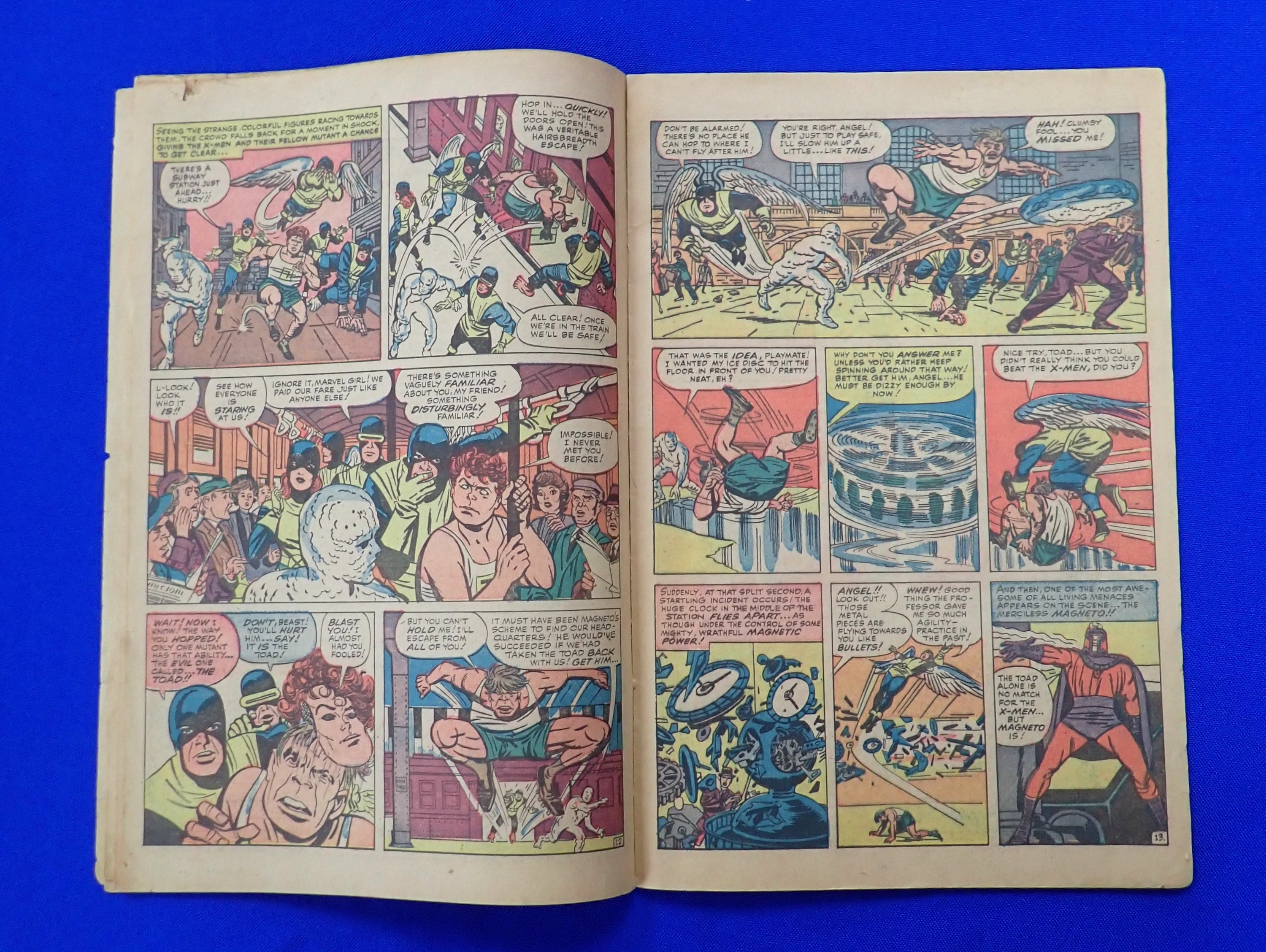 X-Men #5 (1964) COVERLESS, low-grade copy