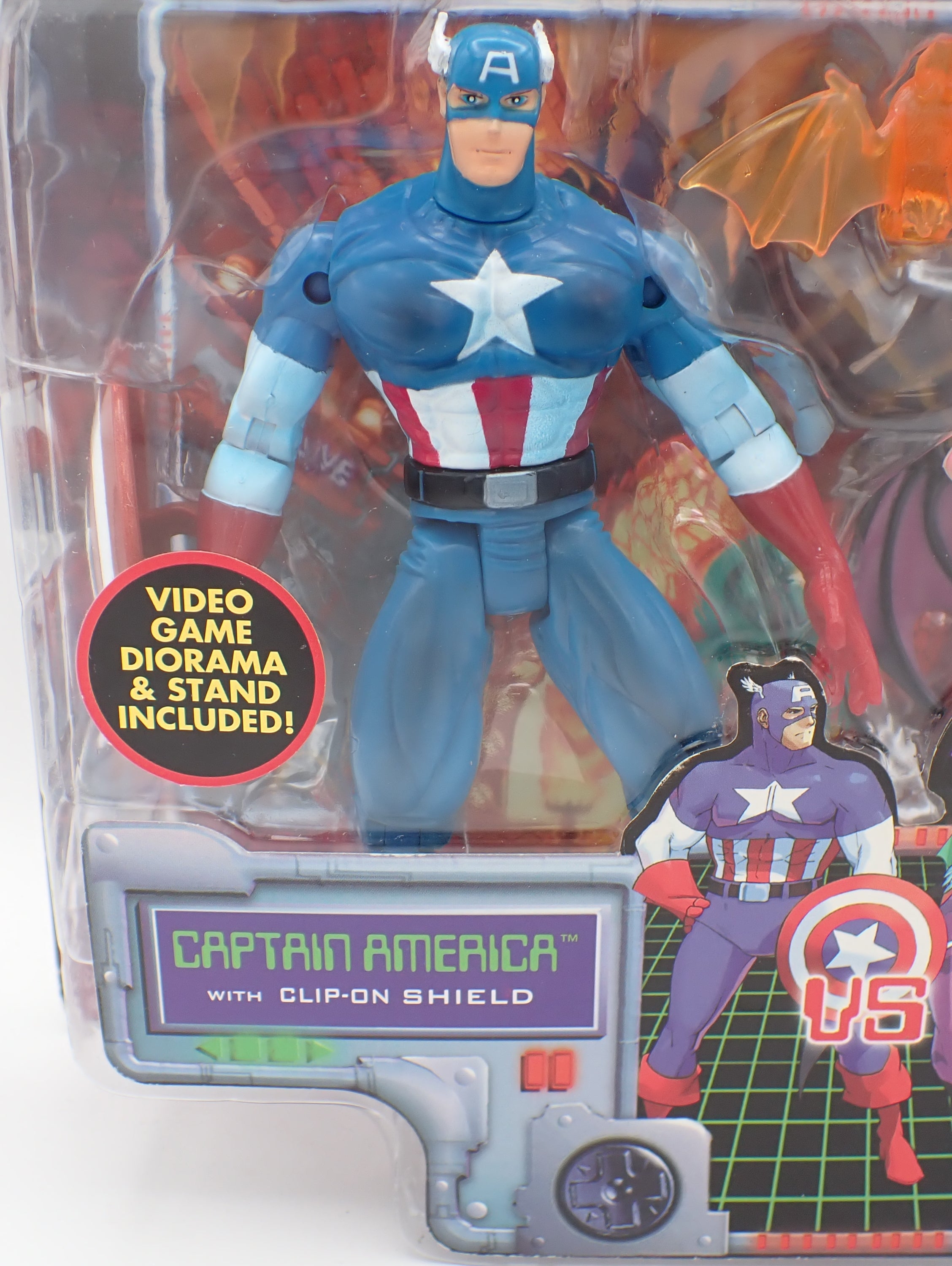Marvel vs. Capcom: Captain America vs Morrigan
