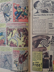 X-Men #5 (1964) COVERLESS, low-grade copy