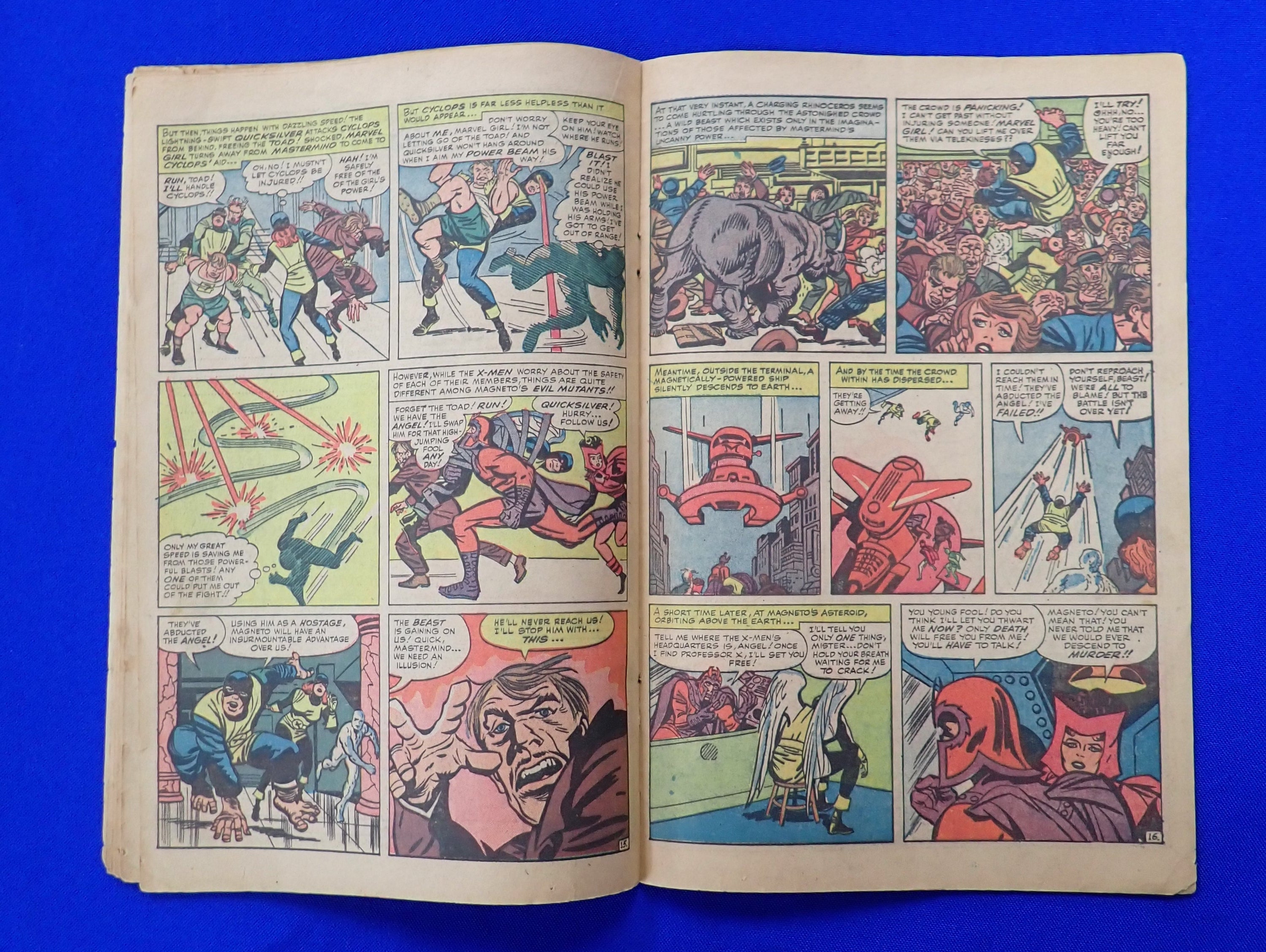 X-Men #5 (1964) COVERLESS, low-grade copy
