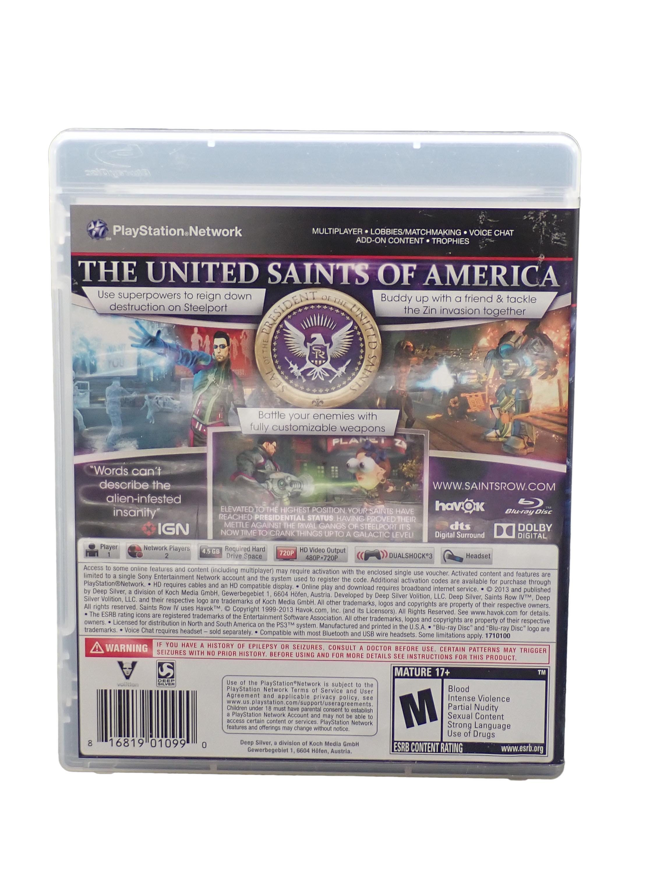 Saints Row IV - PS3