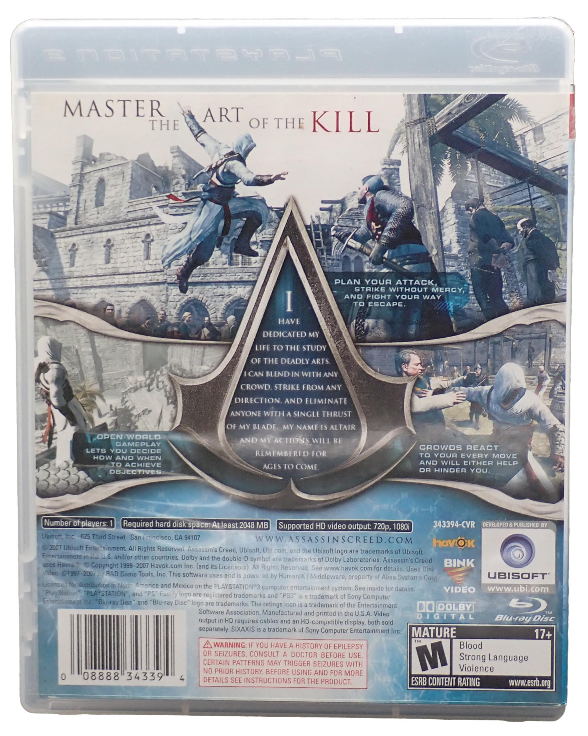 Assassin's Creed - PS3