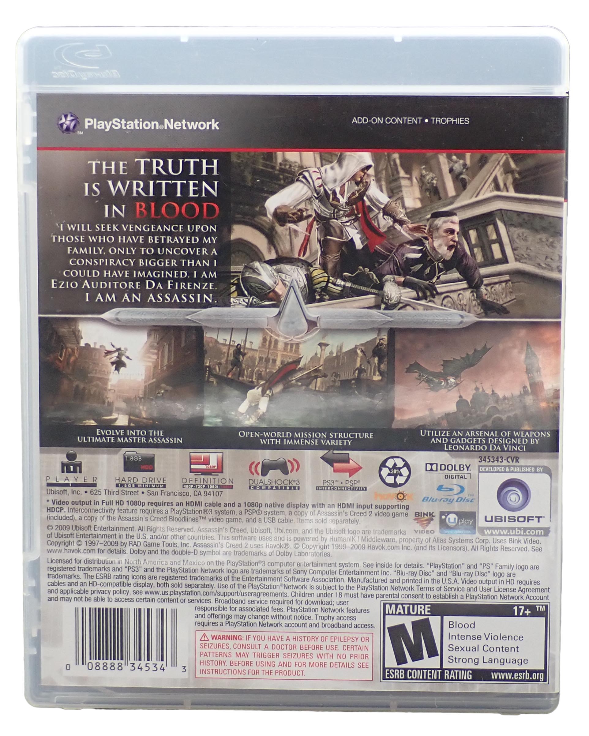 Assassin's Creed II - PS3