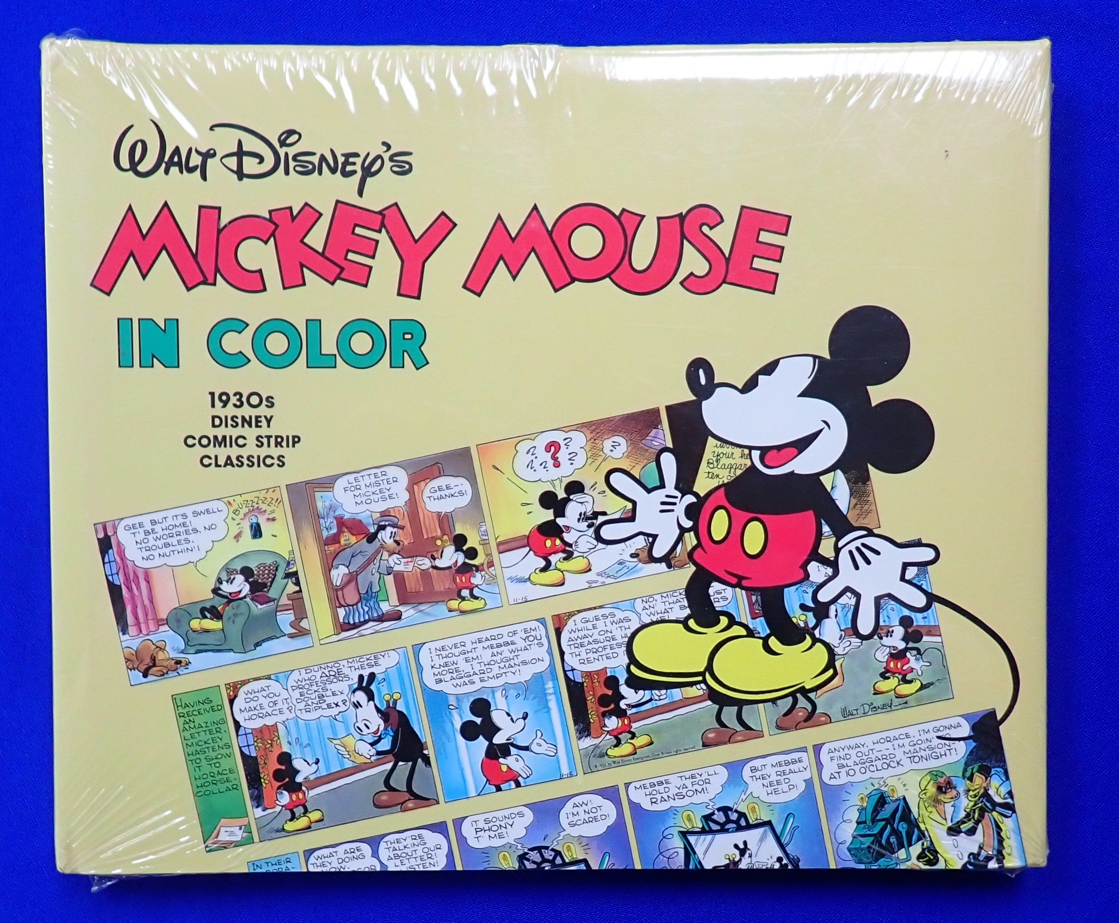 Mickey Mouse In Color 1930's Comic Strip Classics - Sealed Hardcover (Pre-Owned)