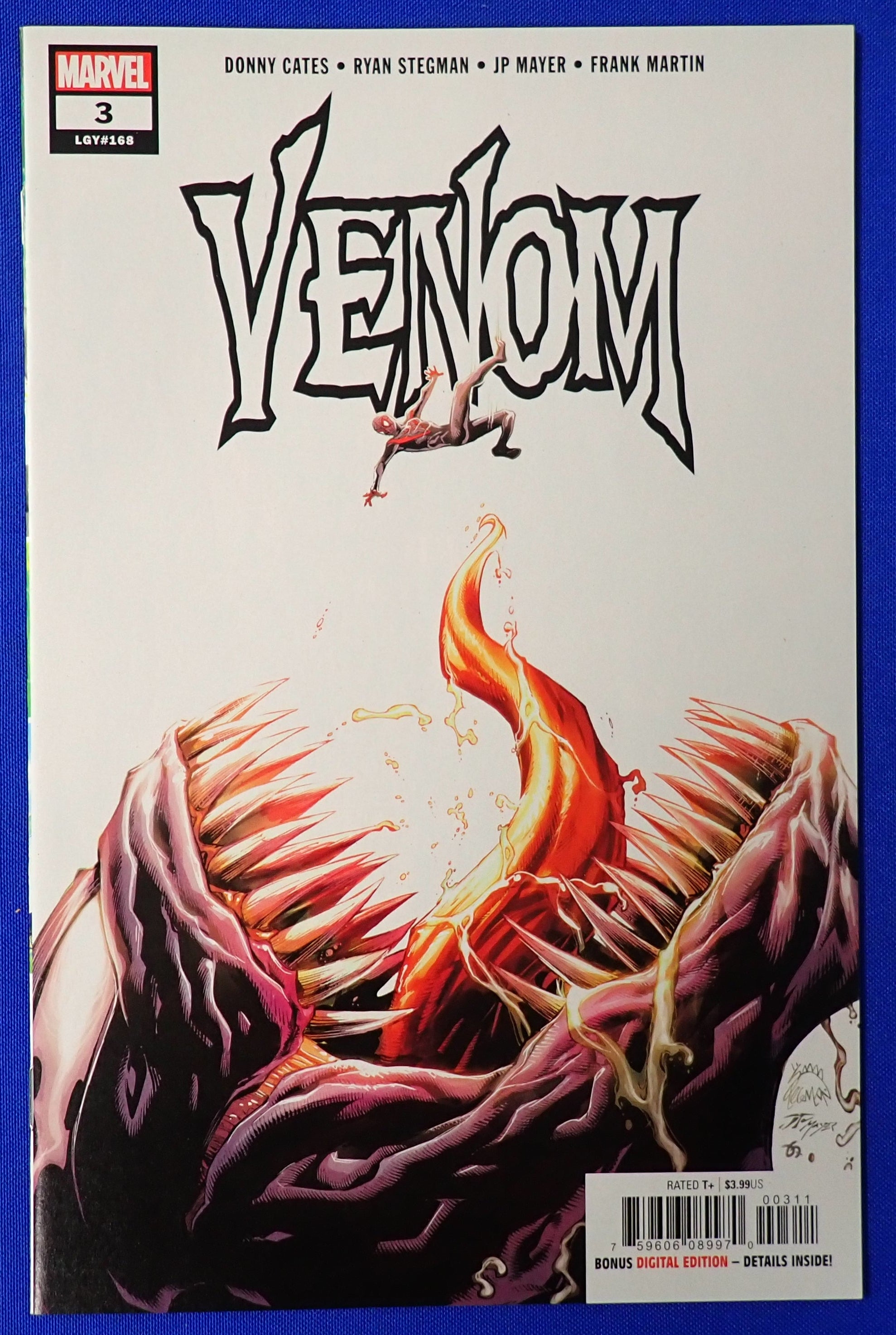 Venom #3 (2018) - NM (9.4)+ - 1st Knull