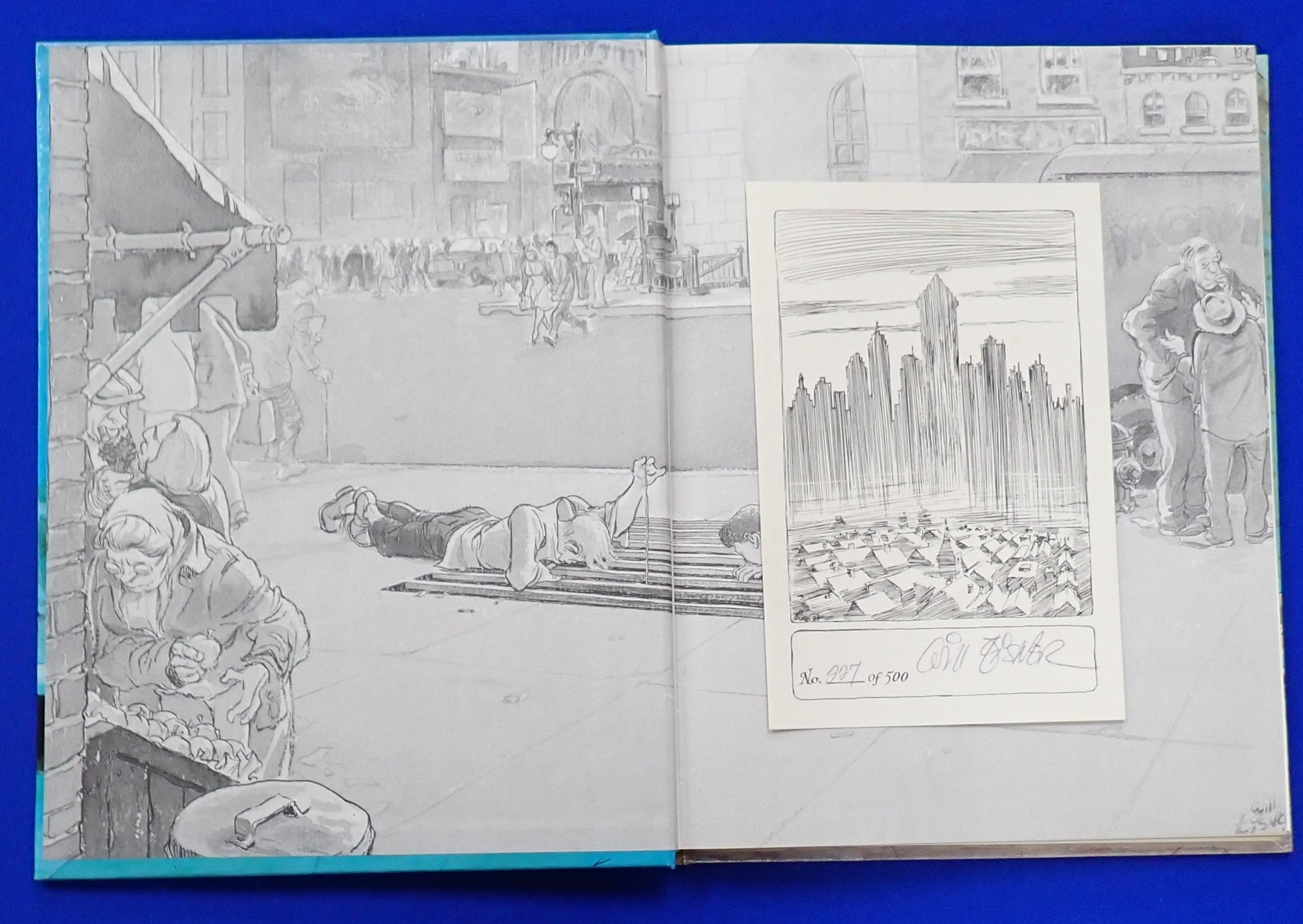 Will Eisner's New York: The Big City - SIGNED Hardcover cover (Pre-Owned)